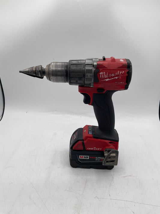 Milwaukee M18 Fuel 1/2” Hammer Drill w/ Battery