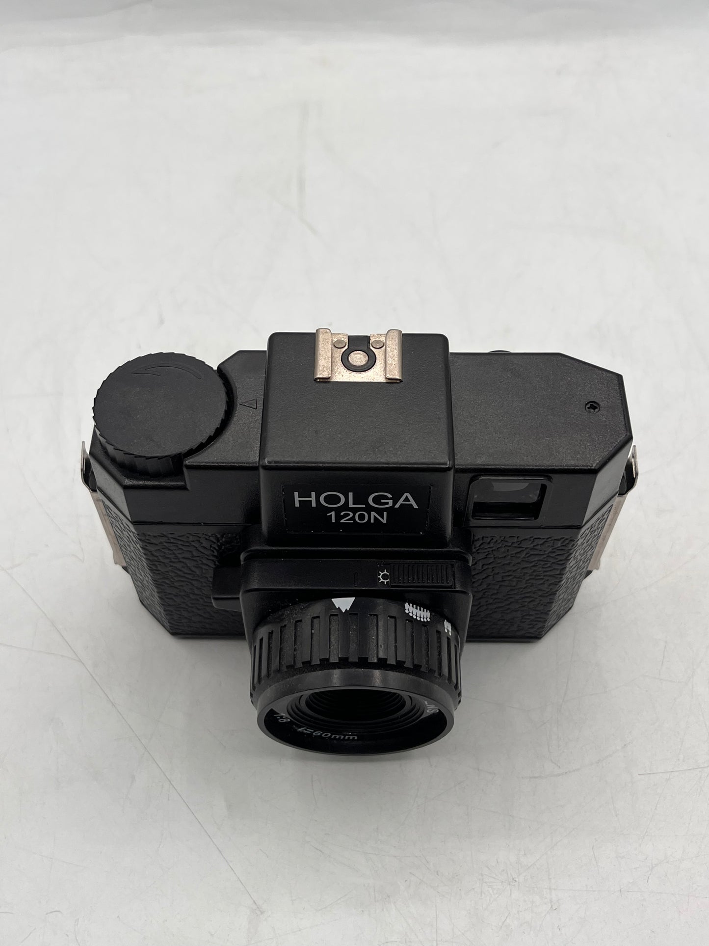 HOLGA 120N 60mm Zone Focusing System f/8 Lens Classic Film Camera - Black