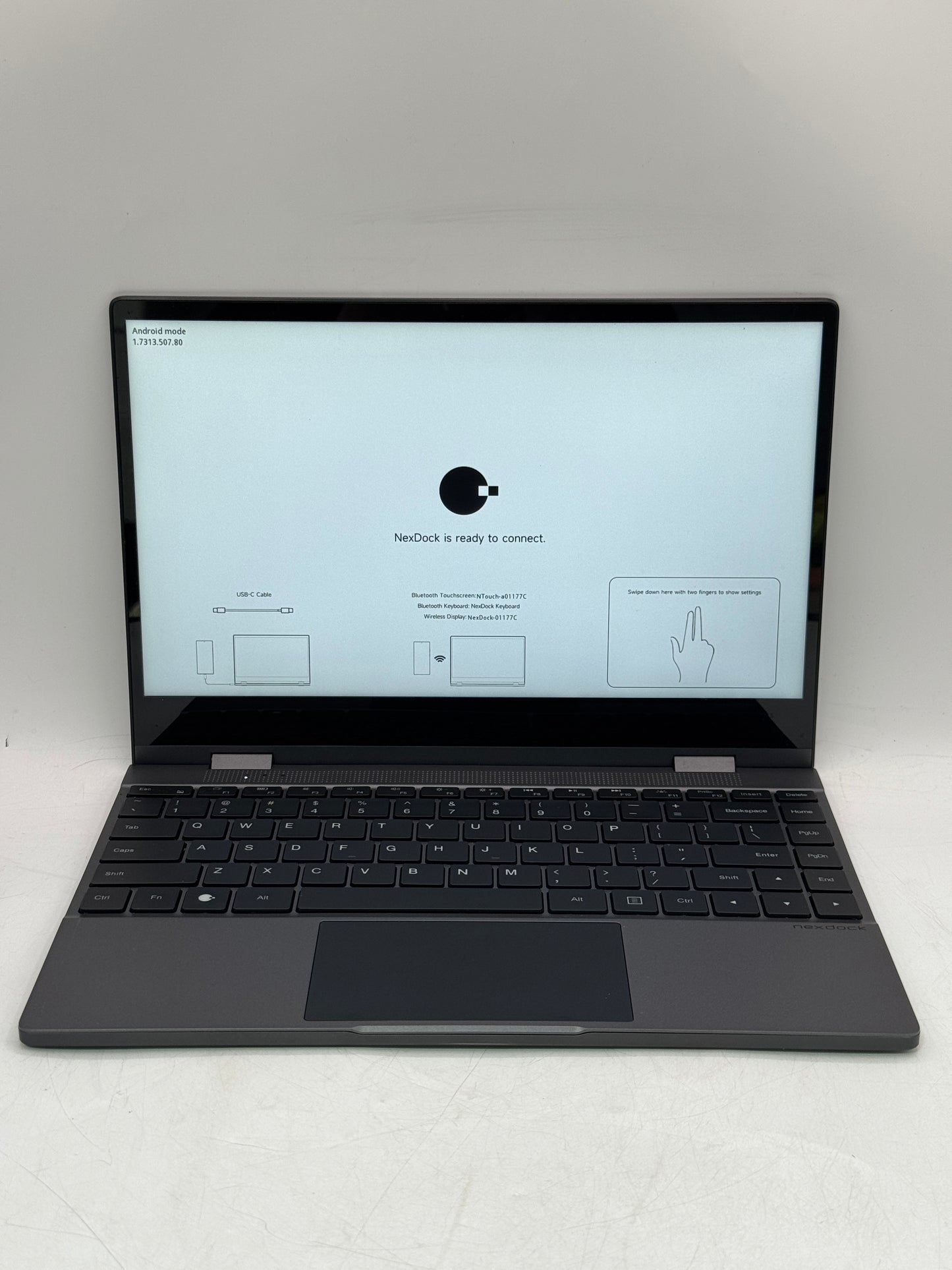 NexDock NDW2213 14" Full HD LapDock Portable Laptop Shell Tested Free Shipping