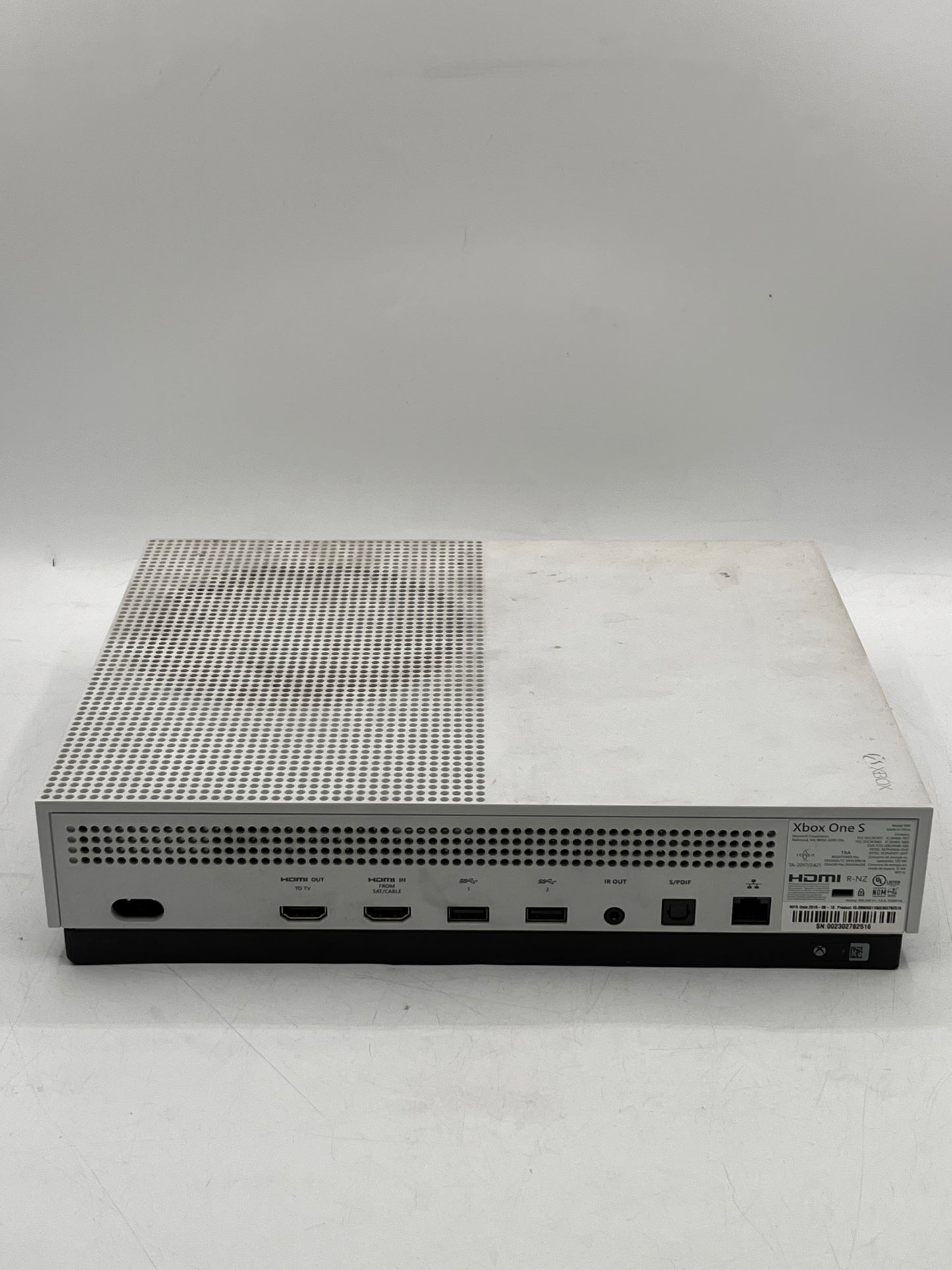 Microsoft Xbox One S (1681) 2016 1TB White Console with 2 Controllers HDMI Cable Power Cable