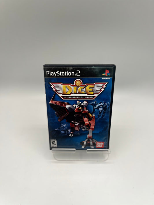 DICE DNA Integrated Cybernetic - Playstation 2 Video Game - Free Shipping!