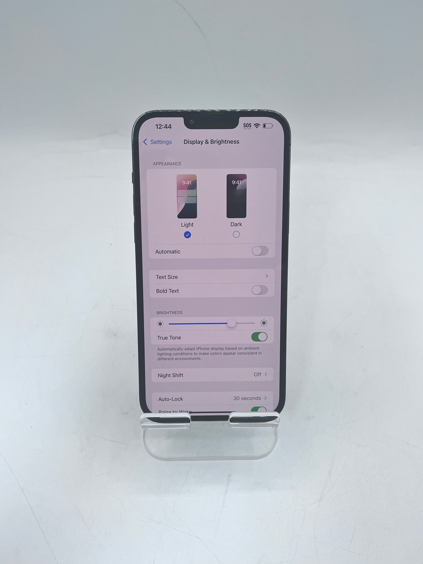 Apple iPhone 13 Pro Max 6.7 A2484 MLLH3B/A 128GB Unlocked 85% BH