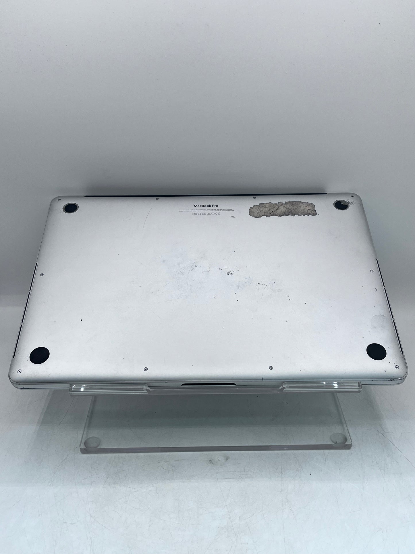 Apple MacBook Pro 15" A1398 MJLQ2LL/A 2015 i7 16GB  Silver - Broken