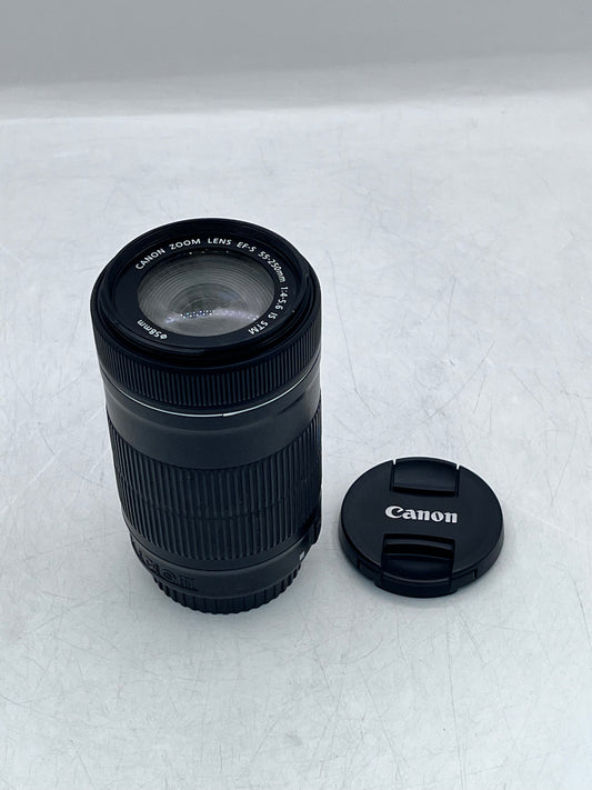 Canon EFS 55-250mm Zoom Lens with Image Stabilizer - Black