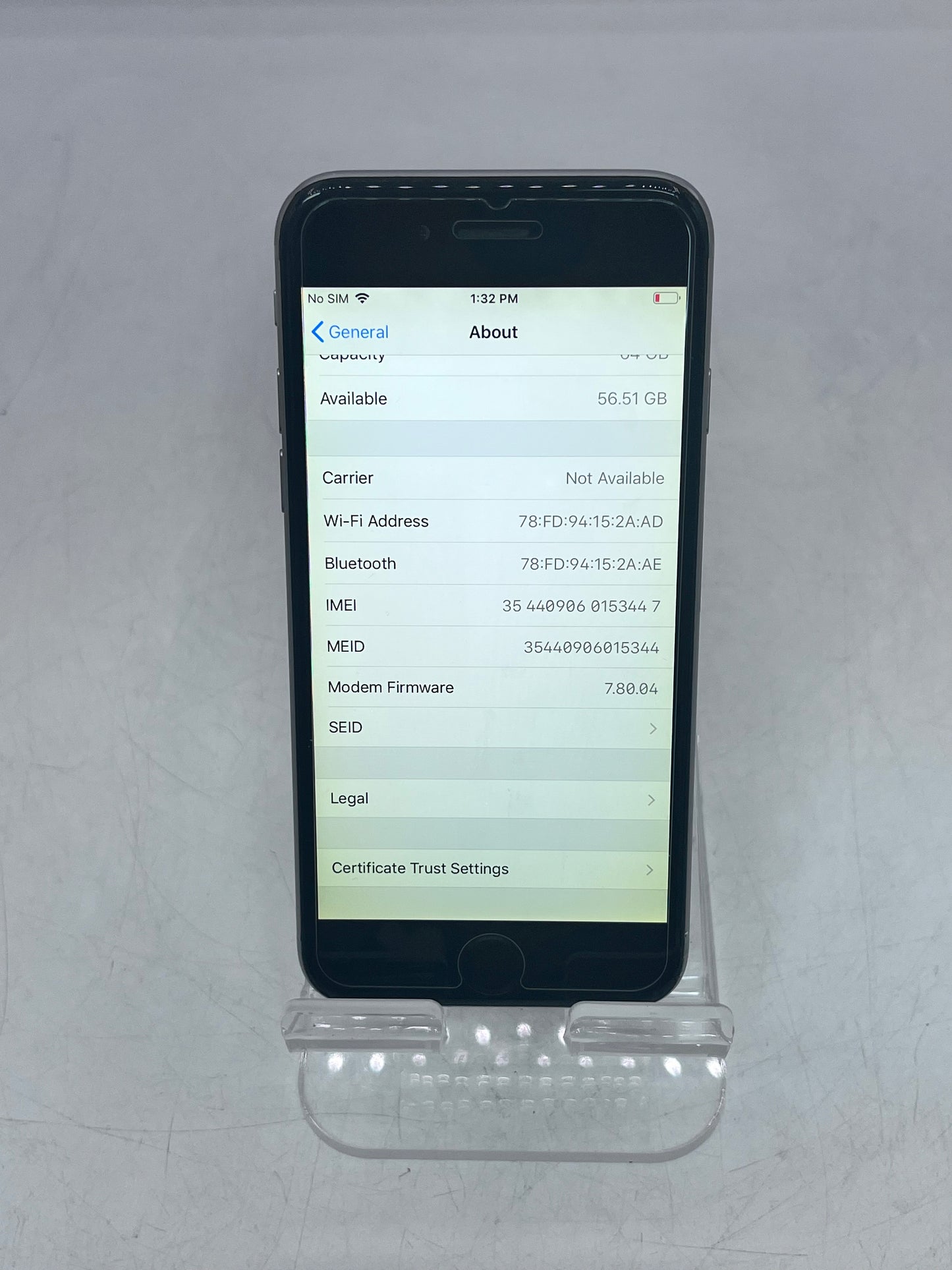 Apple iPhone 6 A1549 MG632LL/A 64GB  1GB Unlocked - Gray