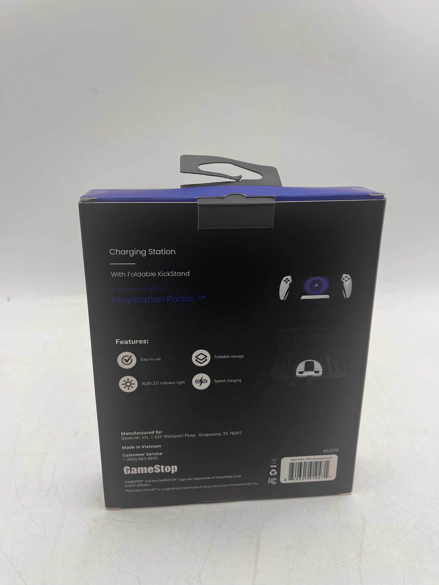 GameStop Charging Station With Foldable Kickstand - White