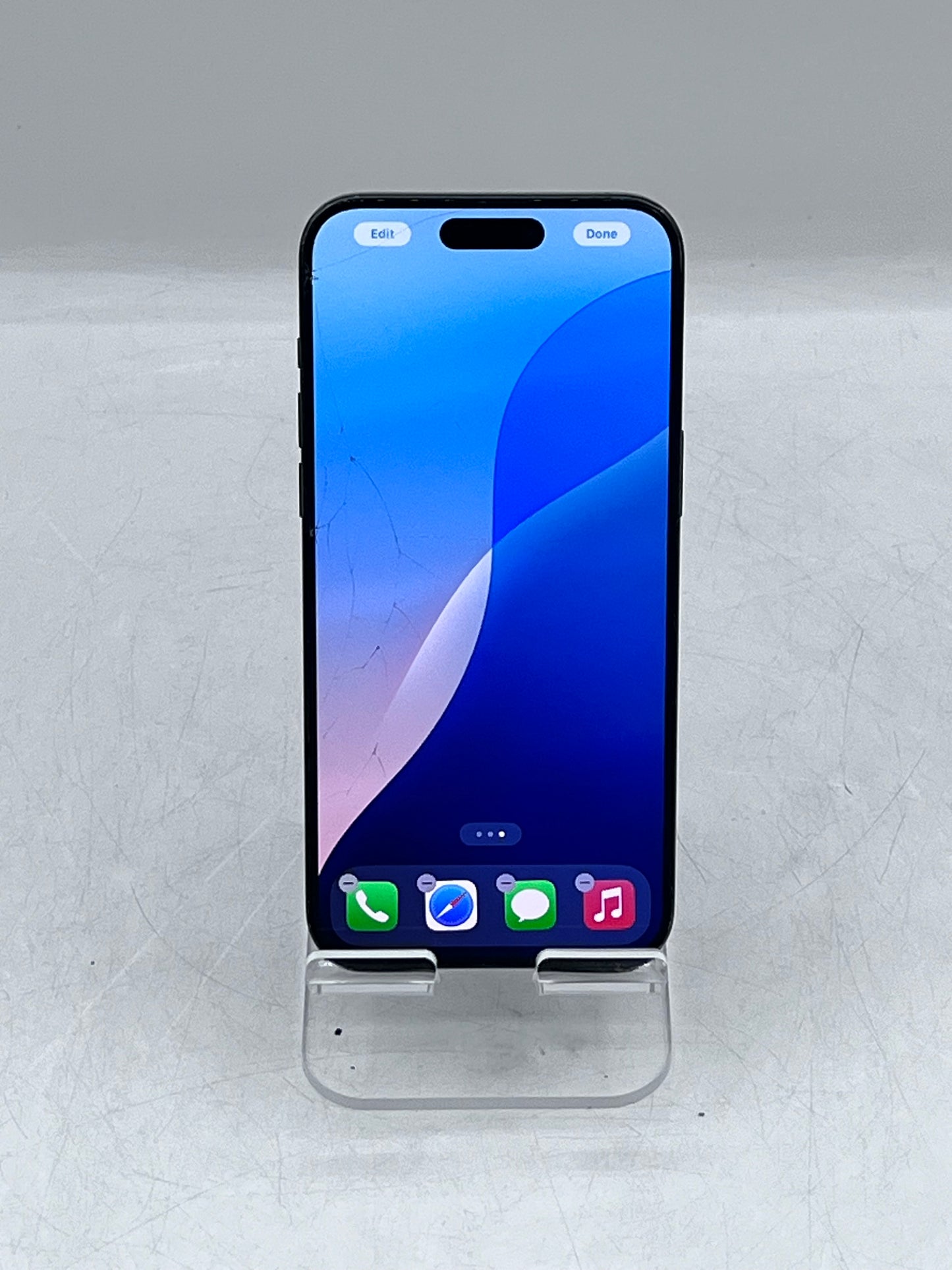 Apple iPhone 15 Pro Max A2849 MU6ELL/A 512GB Blue Broken Unlocked