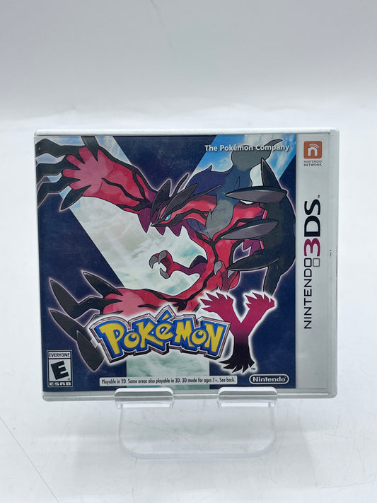 Nintendo 3DS Pokemon Y Video Game with Box and Manual