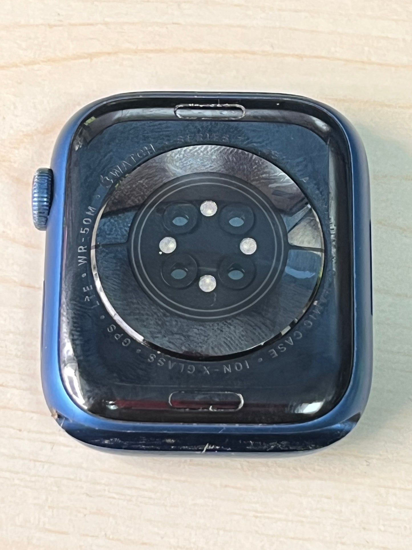 Apple Watch Series 7 Cellular A2477 45mm Midnight Aluminum GPS + Cellular - Blue