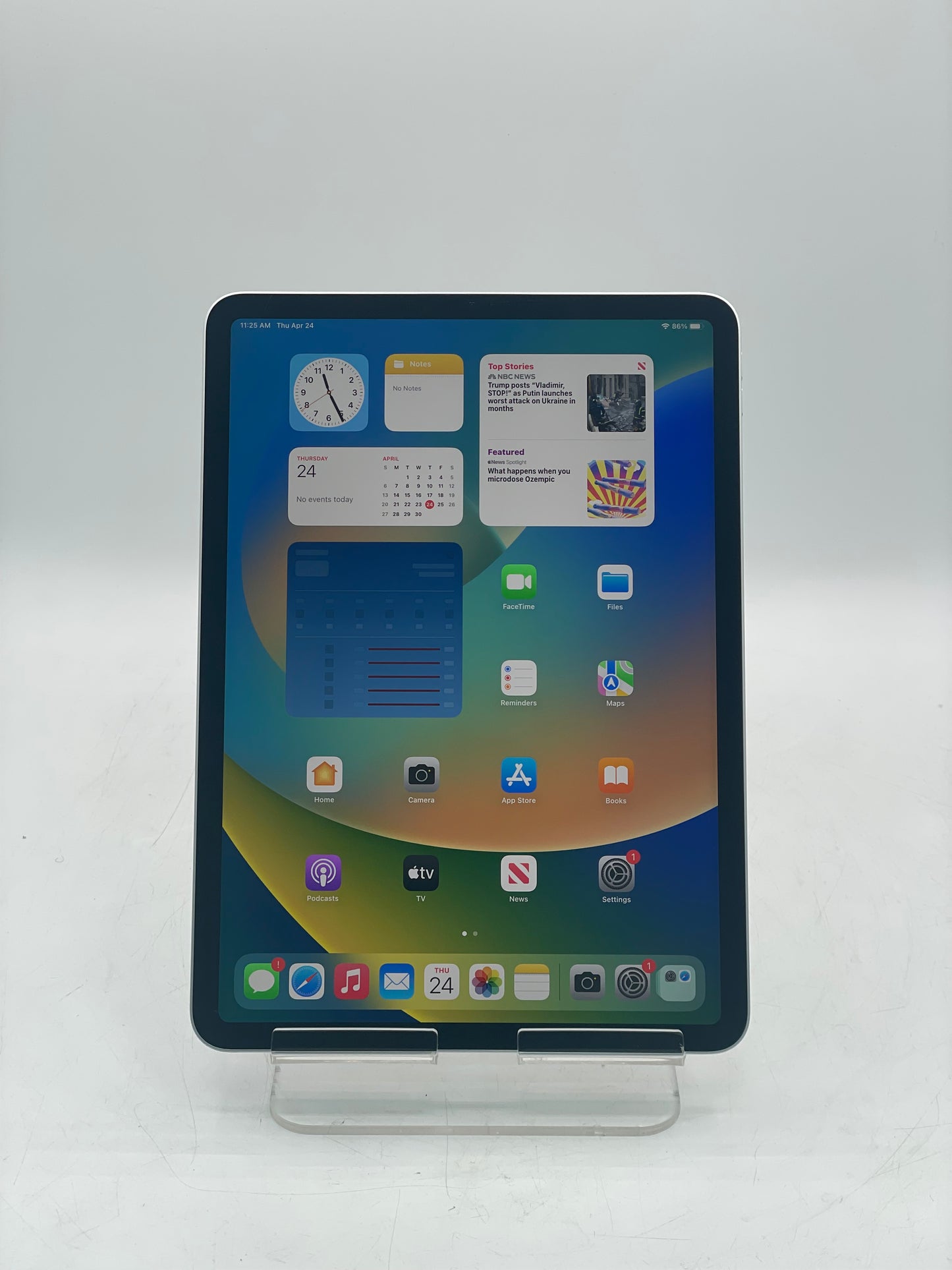 Apple iPad Pro 11" 4th Gen A2759 MNXE3LL/A 128 GB Wi-Fi Only Silver READ