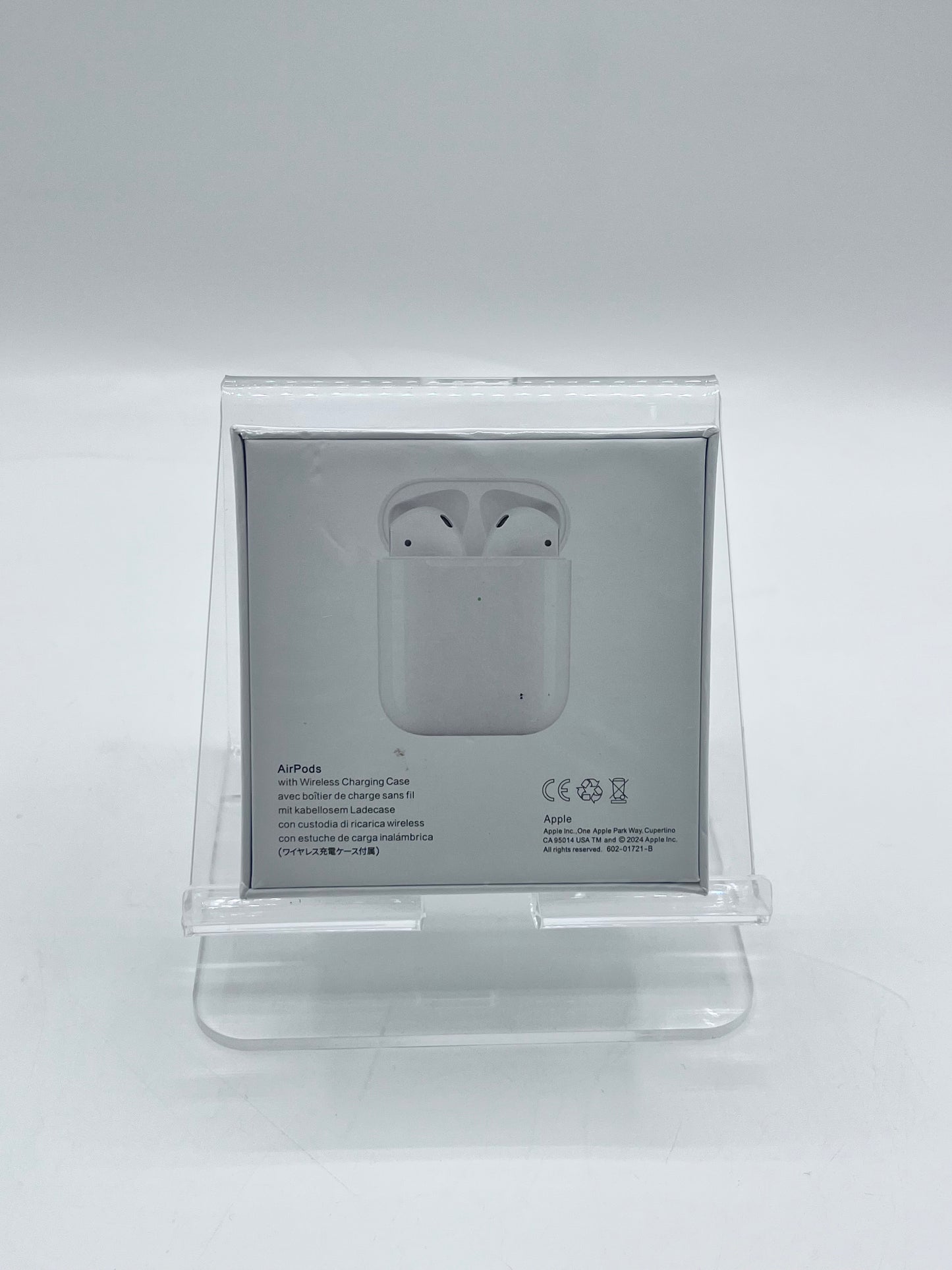 Apple AirPods 1st Gen Complete Set A2032 A2031 A1938 Case - White