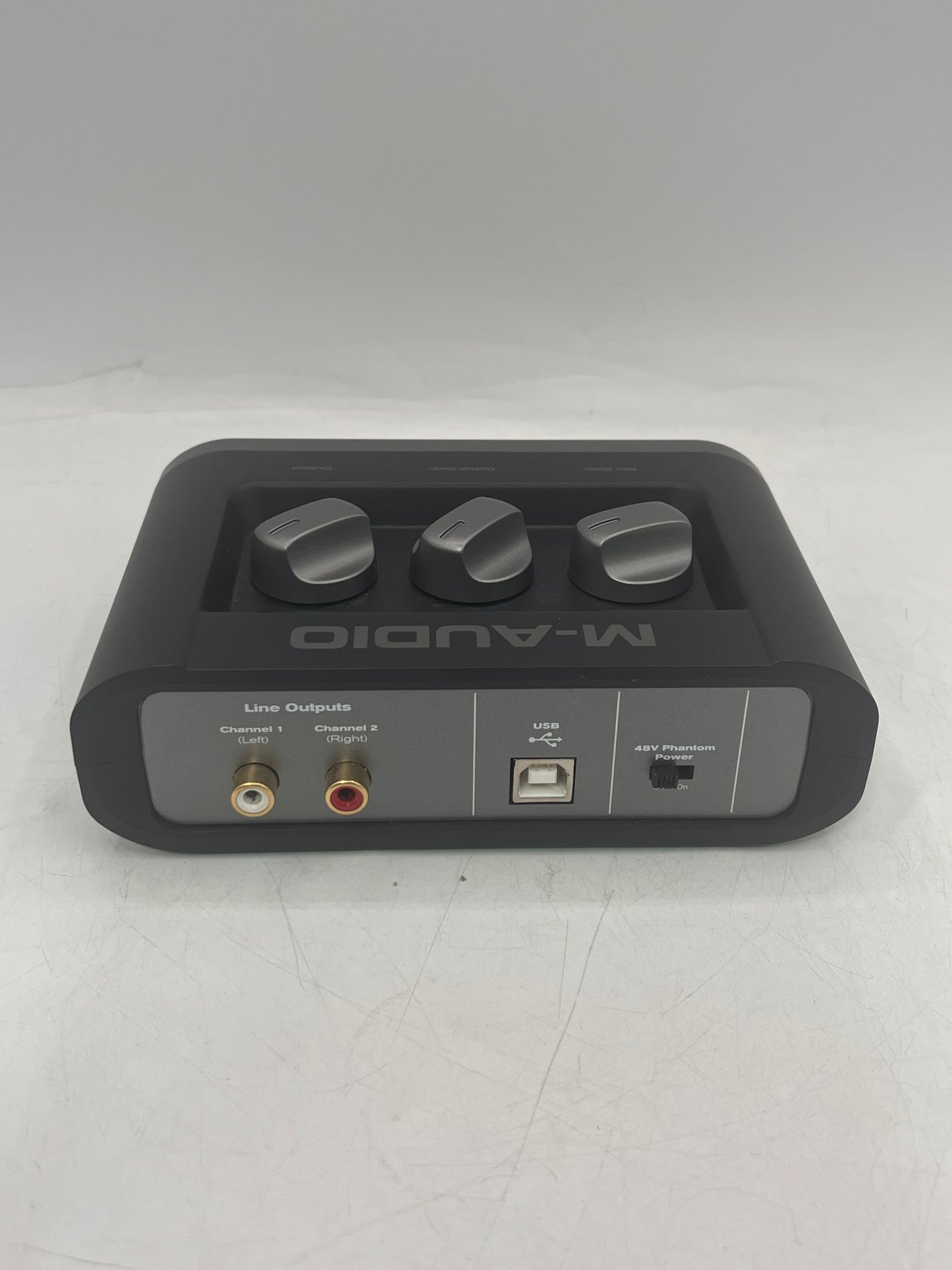 M-AUDIO Fast Track Digital Audio Recording Interface ML03-00454 Gray