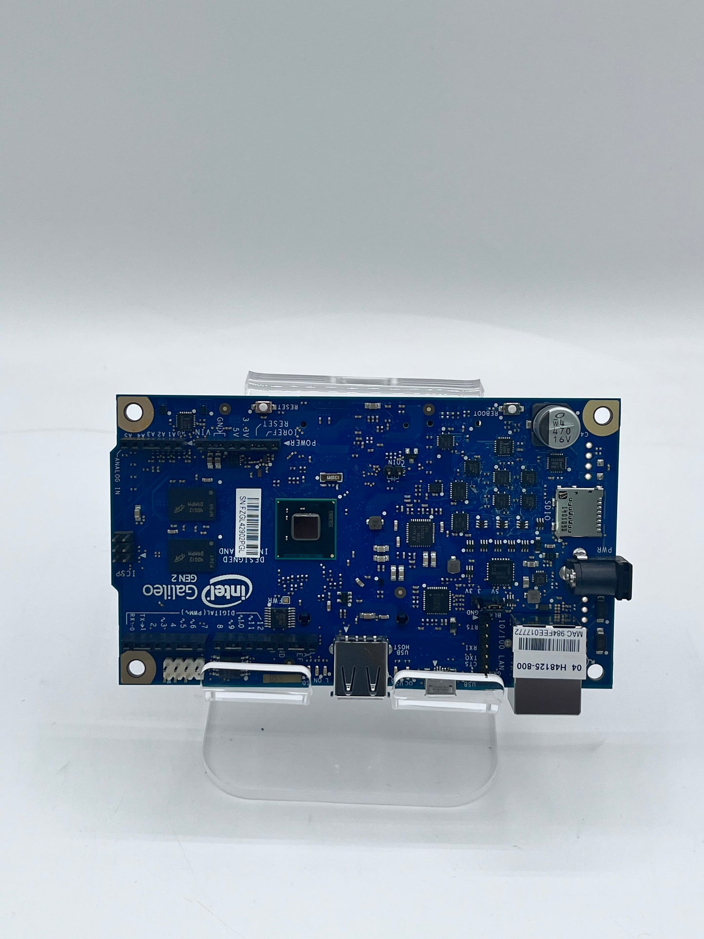 Intel Galileo Gen 2 Computer Part Blue