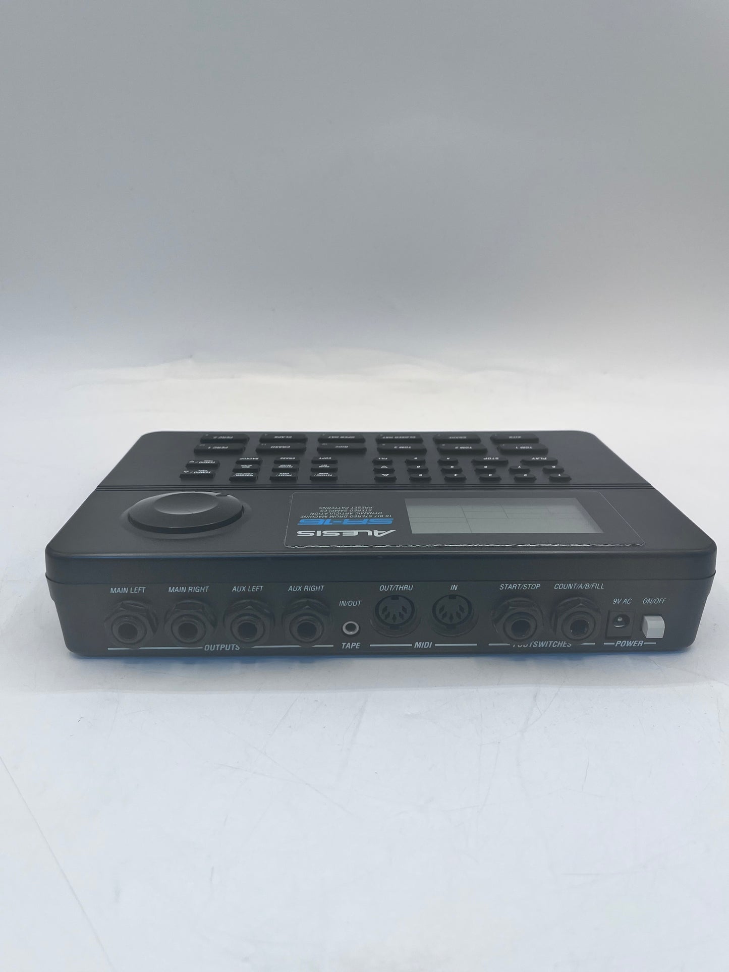 Alesis SR-16 Drum Machine 16-Bit Stereo Drum Sequencer Tested w/ Power Adapter Free Shipping