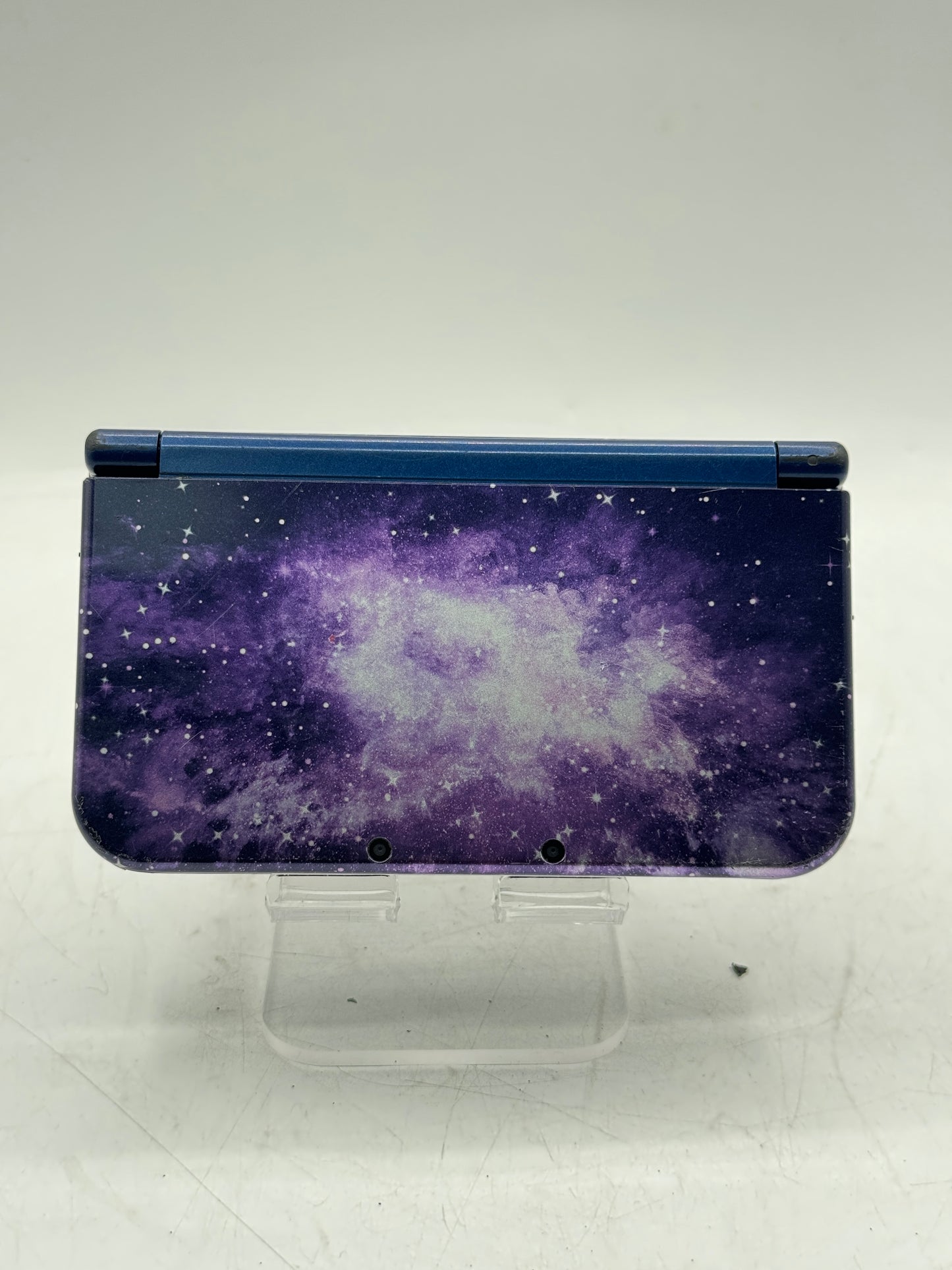Nintendo 3DS XL Galaxy Purple Edition Handheld System W/ Stylus Tested READ