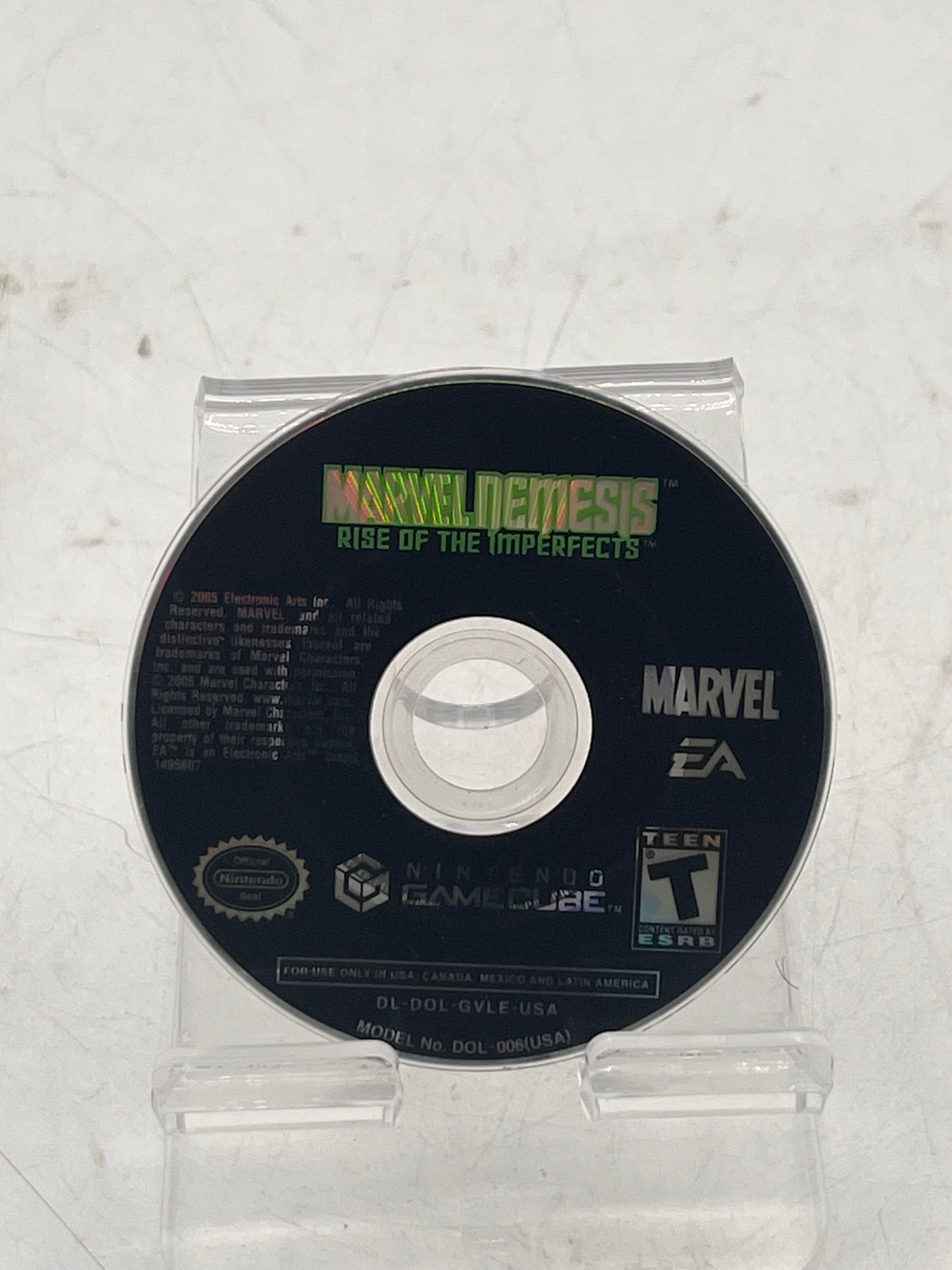 Nintendo GameCube Marvel Nemesis: Rise of the Imperfects - Free Shipping!