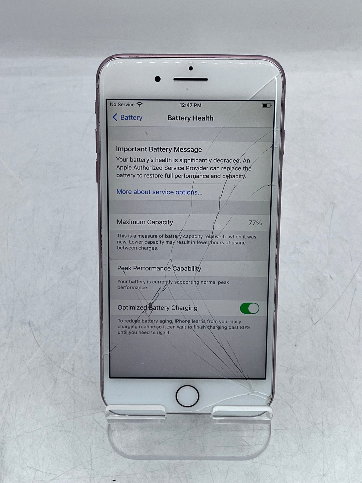 Unlocked Apple iPhone 8 Plus  MQ8F2LL/A A1864 64GB - Rose Gold READ