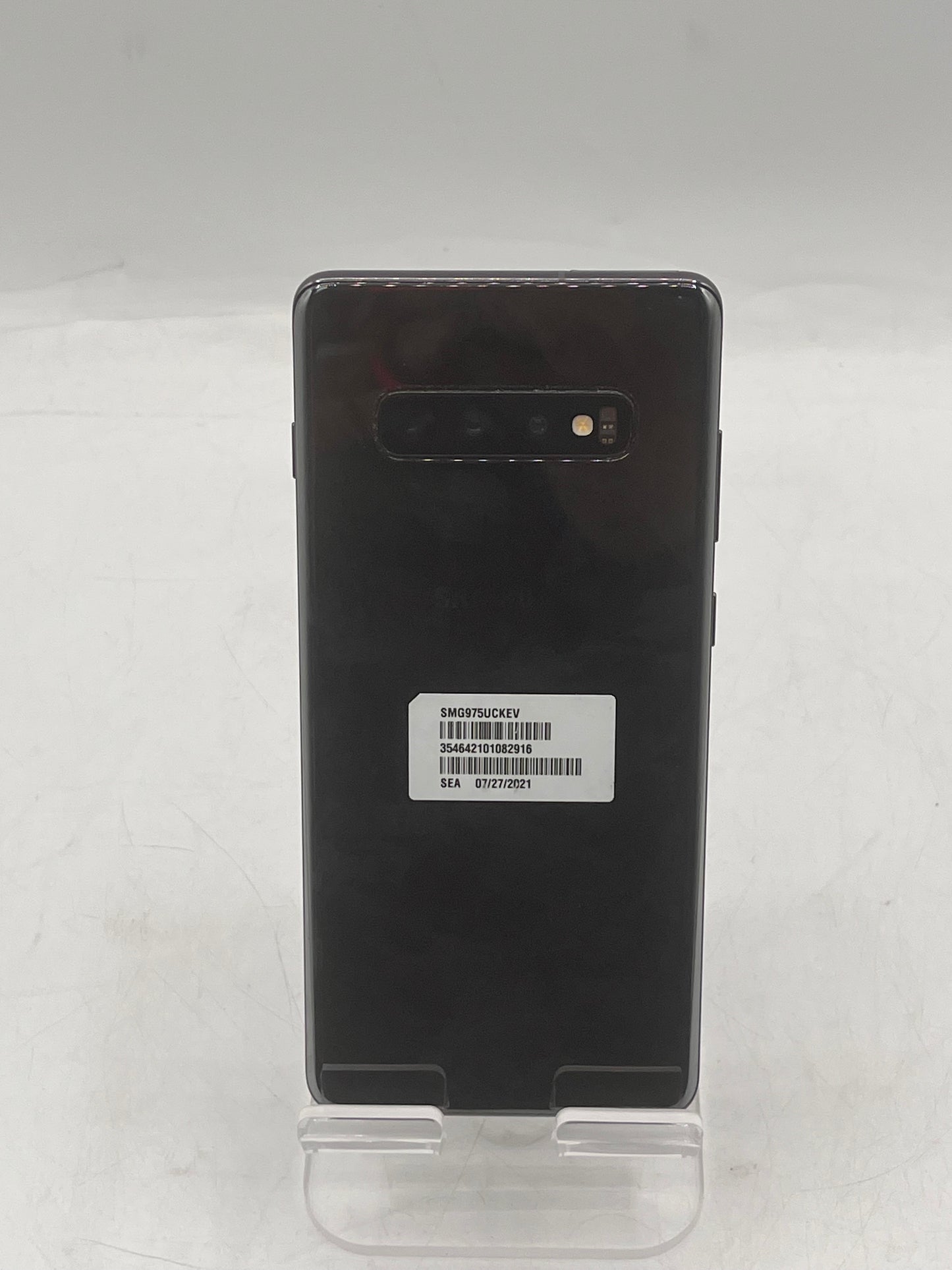 Unlocked Samsung Galaxy S10+ SM-G975U1 8GB 512GB Ceramic Black Free Shipping