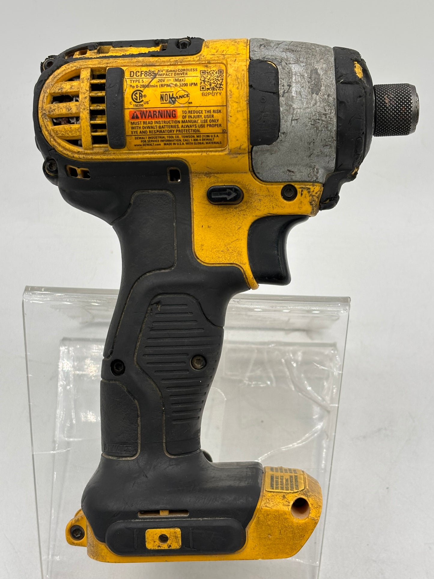 DEWALT DCF885 20V Max 1/4" Cordless Impact Drill Driver Tool Only