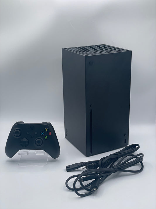 Microsoft Xbox Series X 1TB 2020 Model 1882 with Controller and Cables - Black