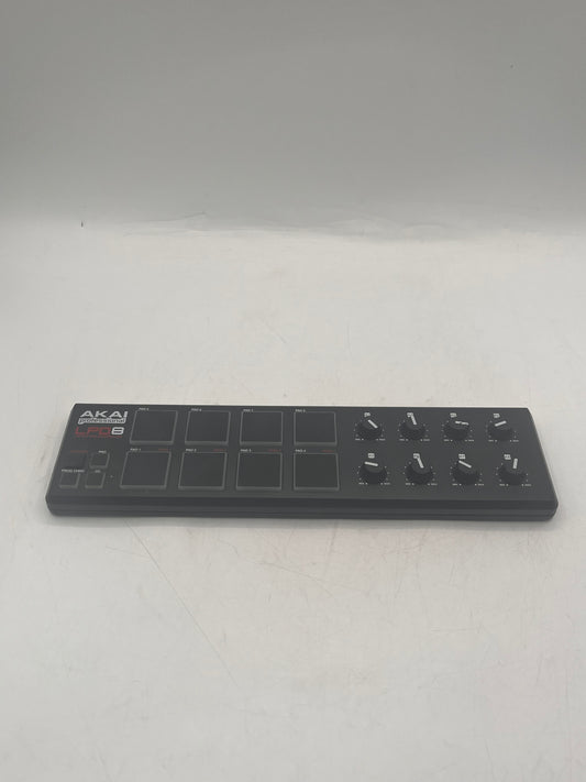 Akai Professional LPD8 Laptop Pad USB Midi Controller w/o Cable (Tested Working)