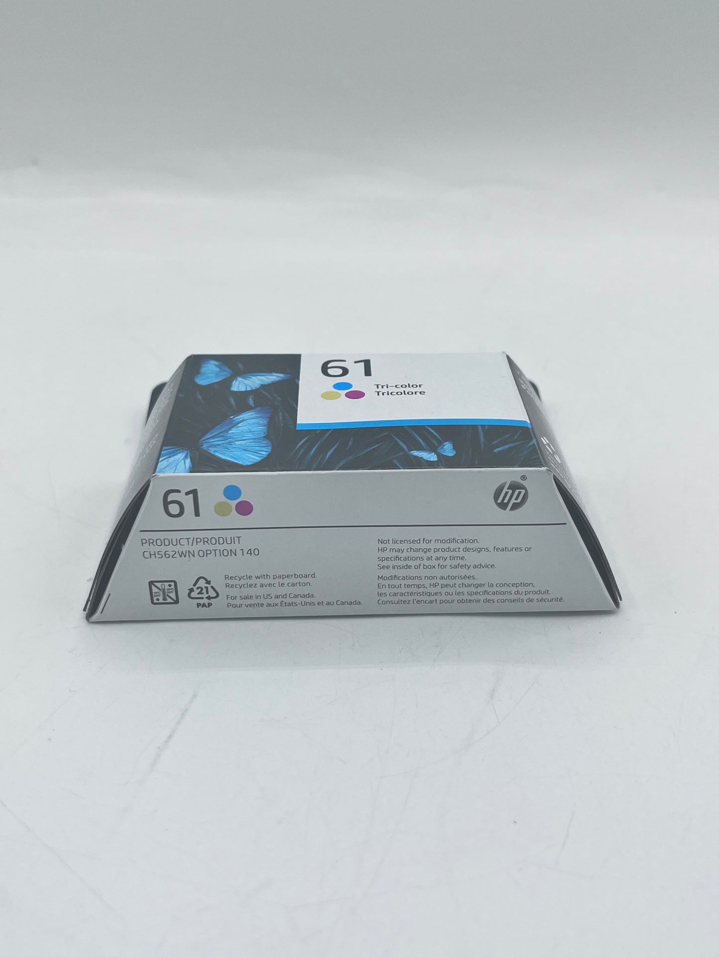 HP 61 Tri-Color Ink Cartridge Multi-Colored - New In Box