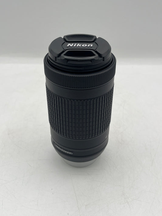 Nikon AF-P Nikkor 70-300mm f/4.5-6.3G ED Lens - Used, Black, Excellent Condition