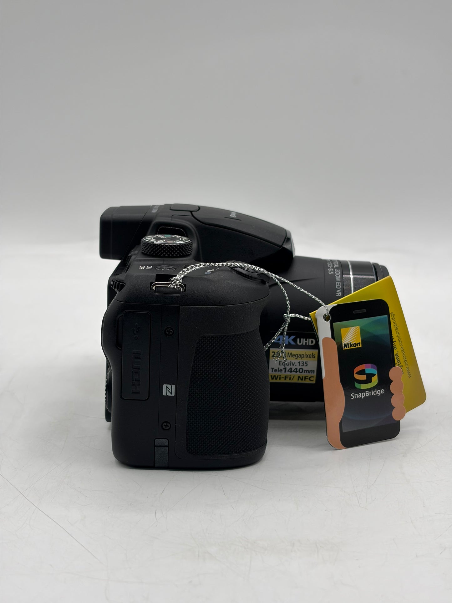 Nikon Coolpix B700 20.2MP Black Digital Camera with 4.3-258mm F/3.3-6.5 Lens