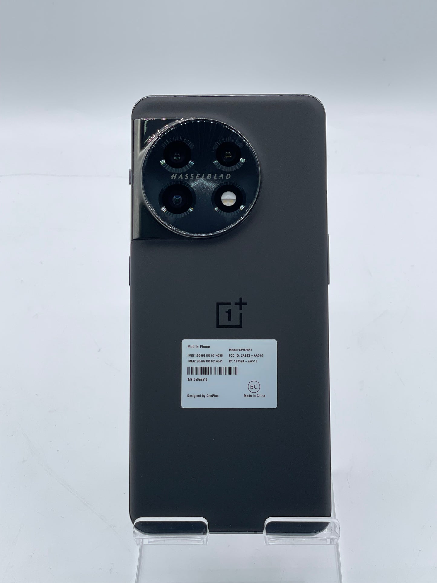 Unlocked OnePlus 11 - 256GB - CPH2451 - Black Smartphone