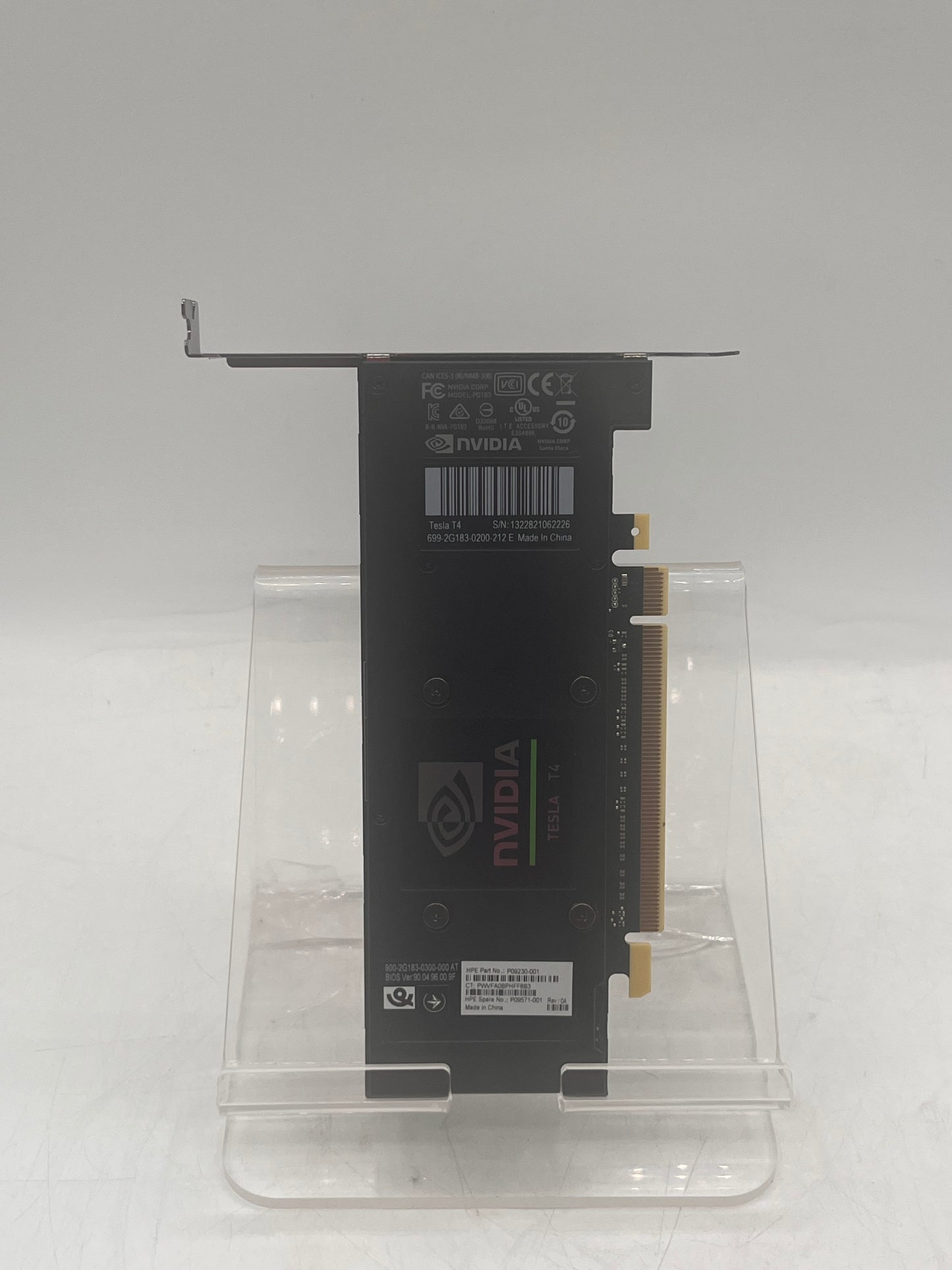 NVIDIA Tesla T4 16GB GDDR6 699-2G183-0200 GPU Accelerator Card PG183