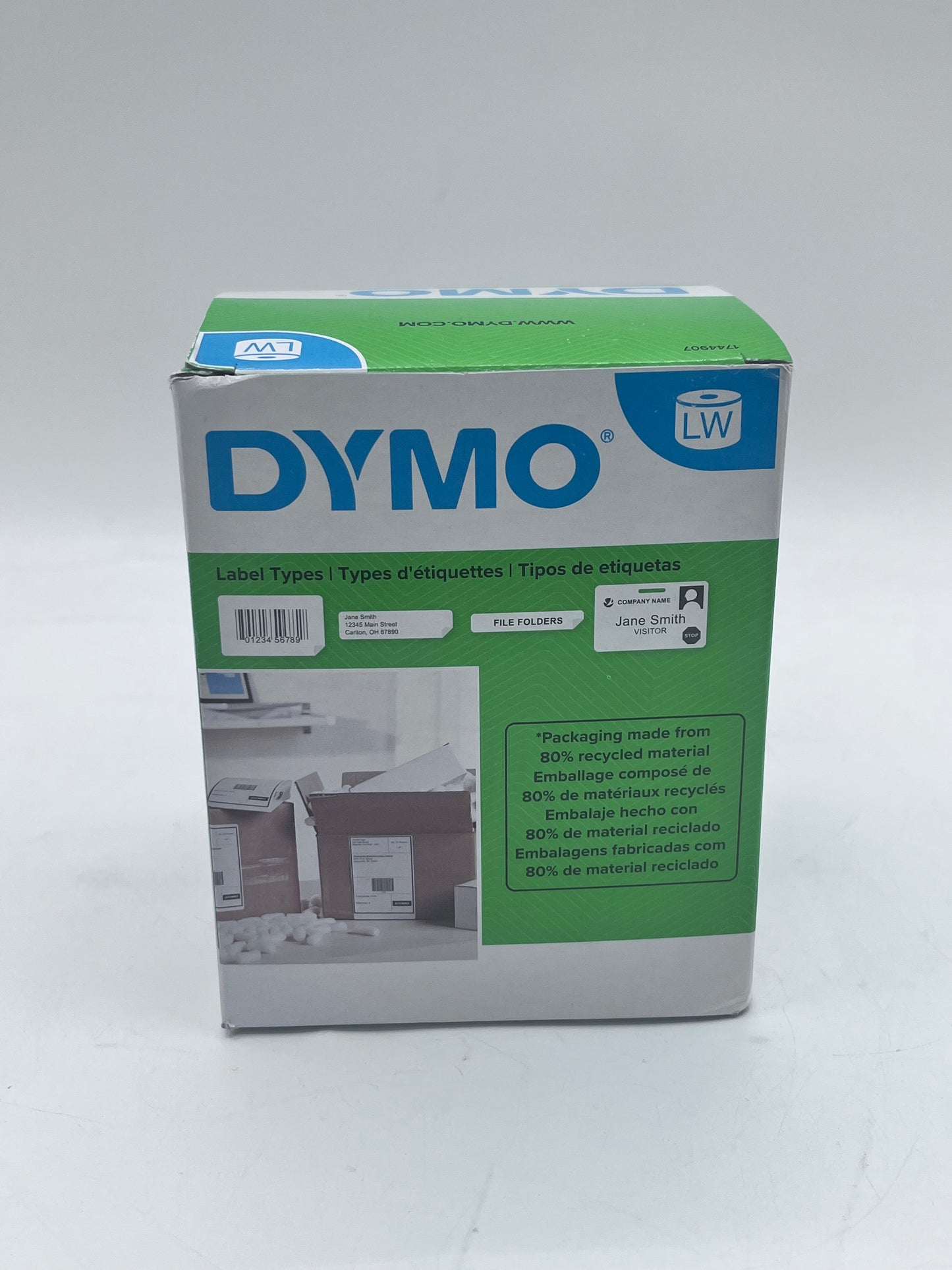 Dymo Extra-Large Shipping Labels Multi-Colored