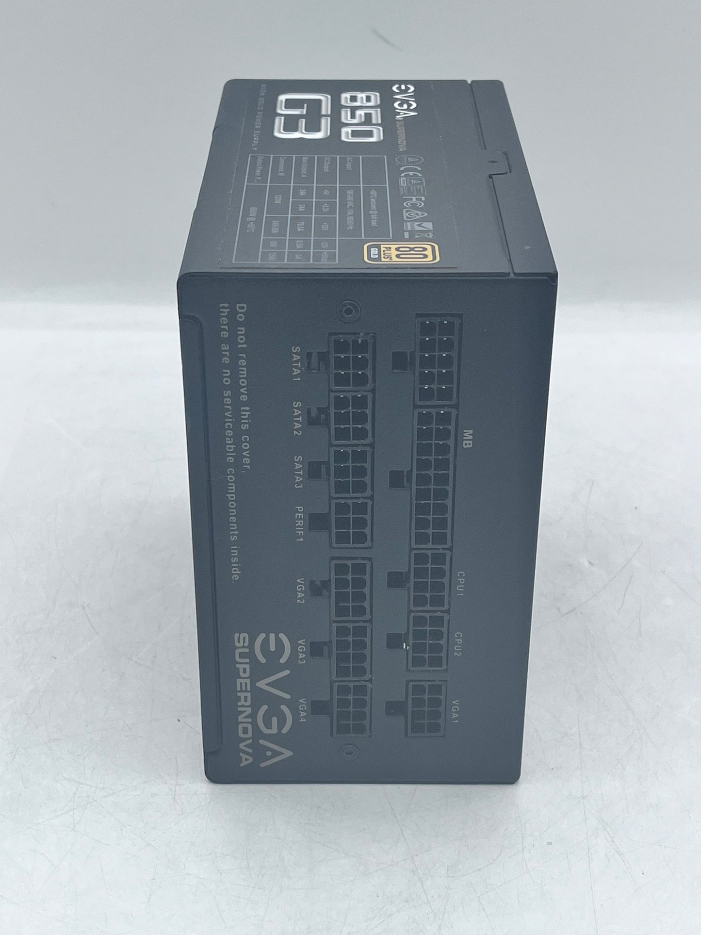 EVGA SuperNOVA 850 G3 80 Plus Gold 850W Modular Power Supply Unit - Black