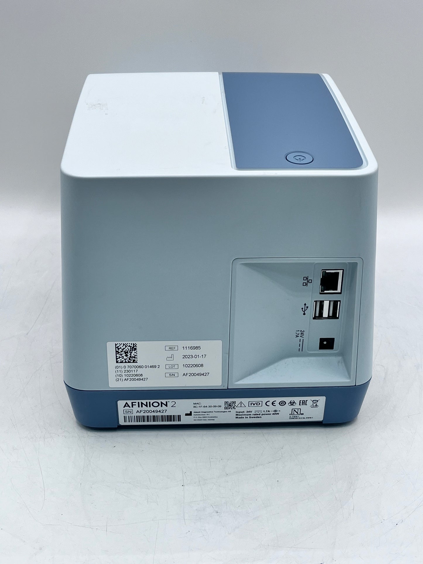 Abbott Afinion2 ABBOTT CLINICAL DIAGNOSTICS ANALYZER