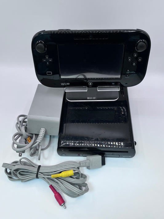 Nintendo Wii U (WUP-101) 2012 Black Video Game System - Used