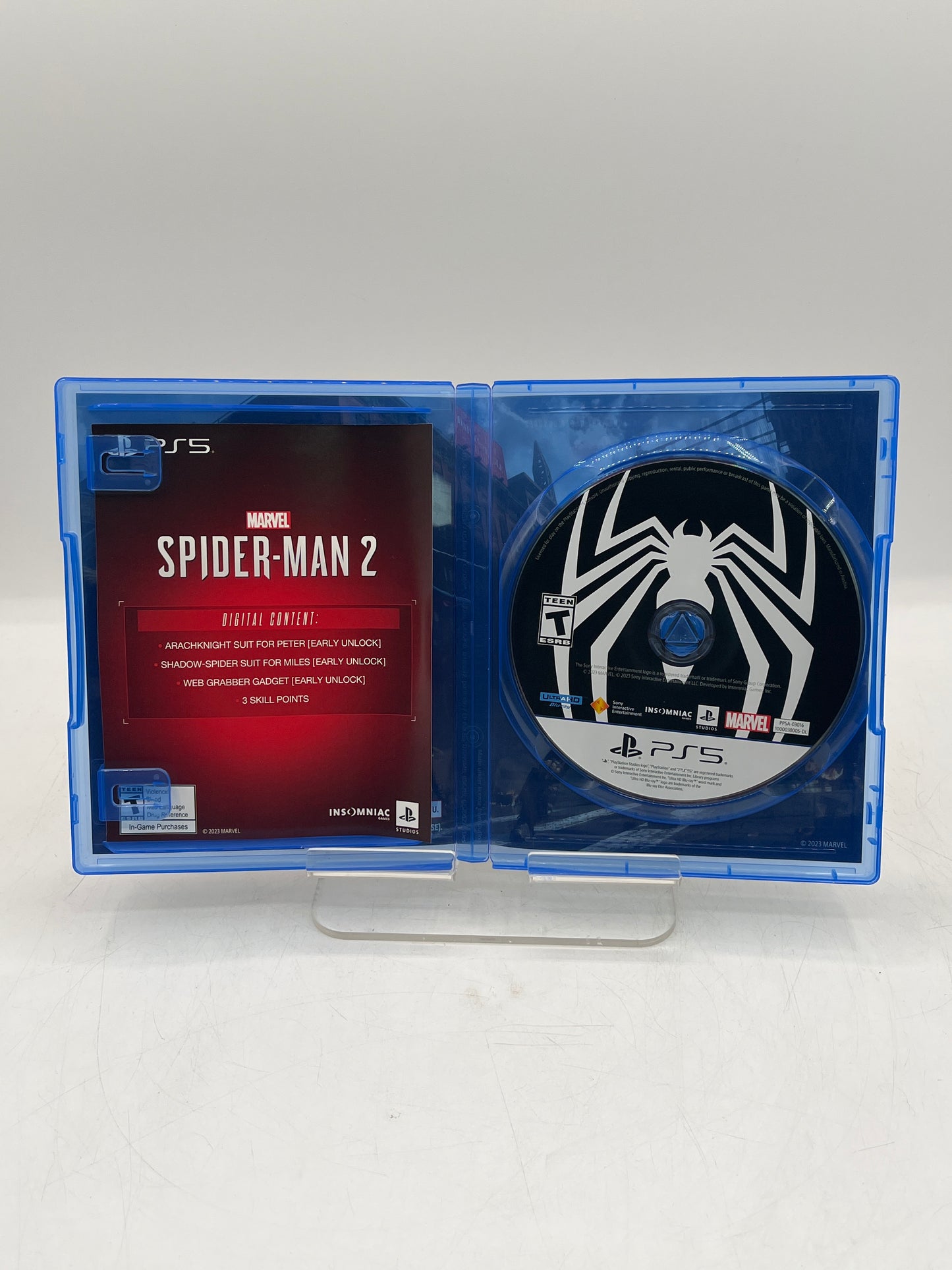 PlayStation 5 Marvel Spiderman 2 Launch Edition - Used with Box