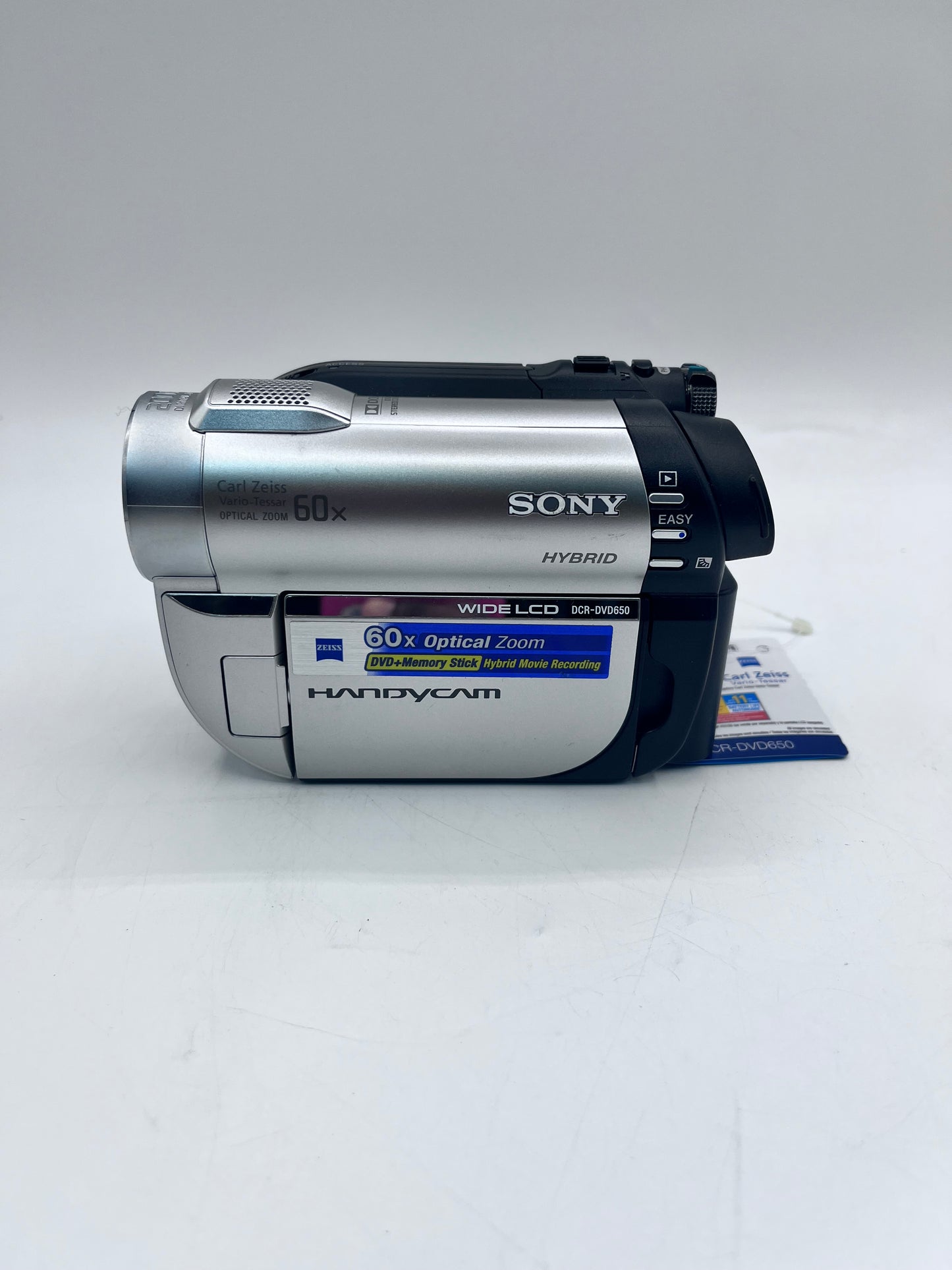 Sony Handycam DCR-DVD650 Camcorder Silver