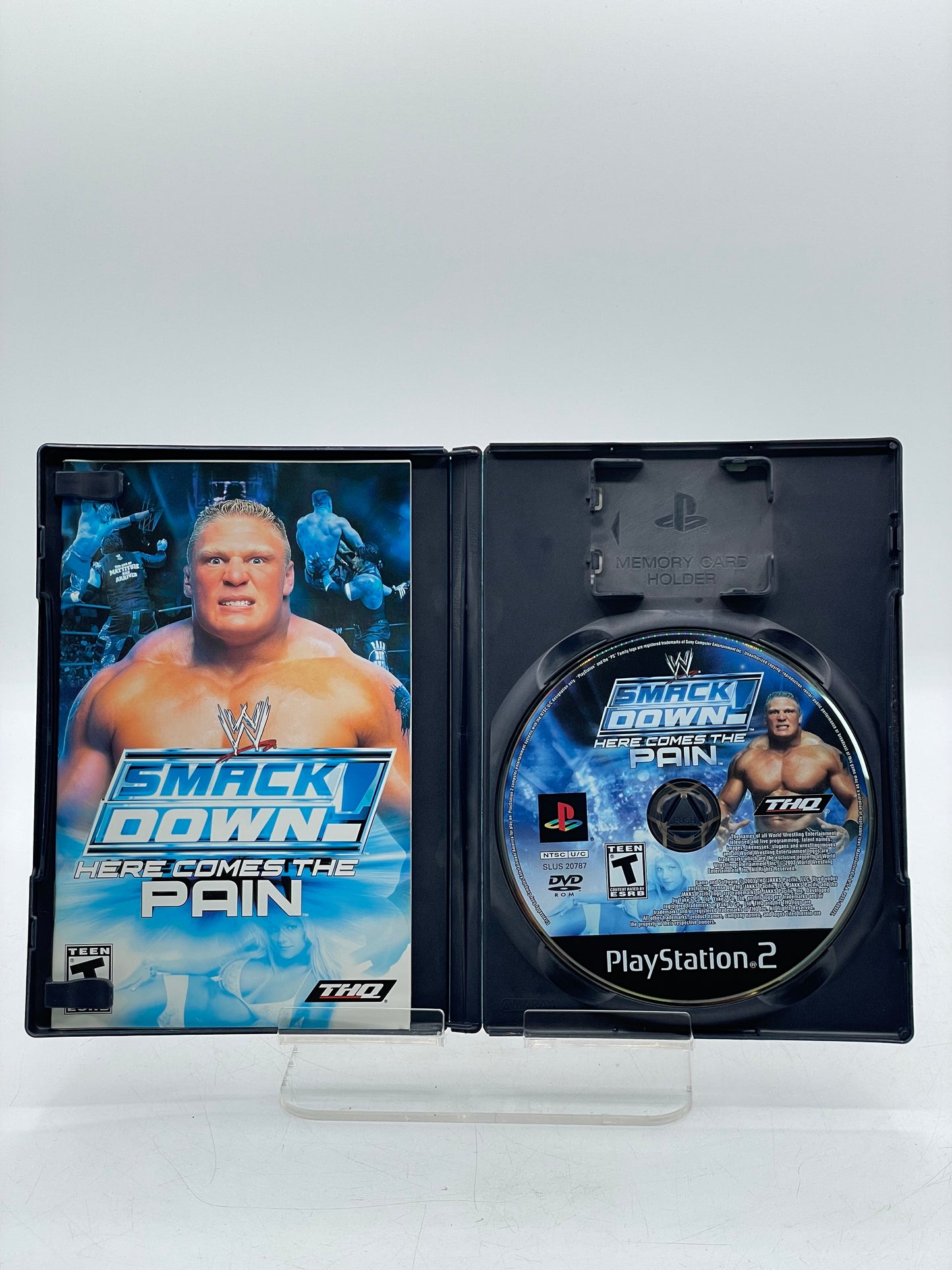 Smack Down: Here Comes the Pain - Sony PlayStation 2 PS2 Video Game