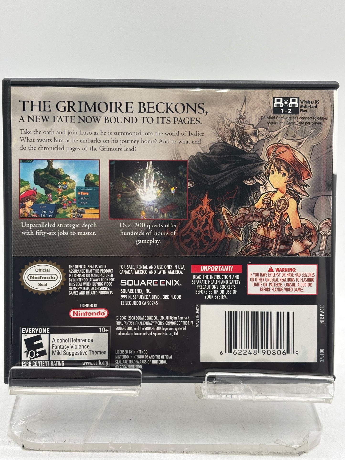 Final Fantasy Tactics A2: Grimoire of the Rift--Nintendo DS