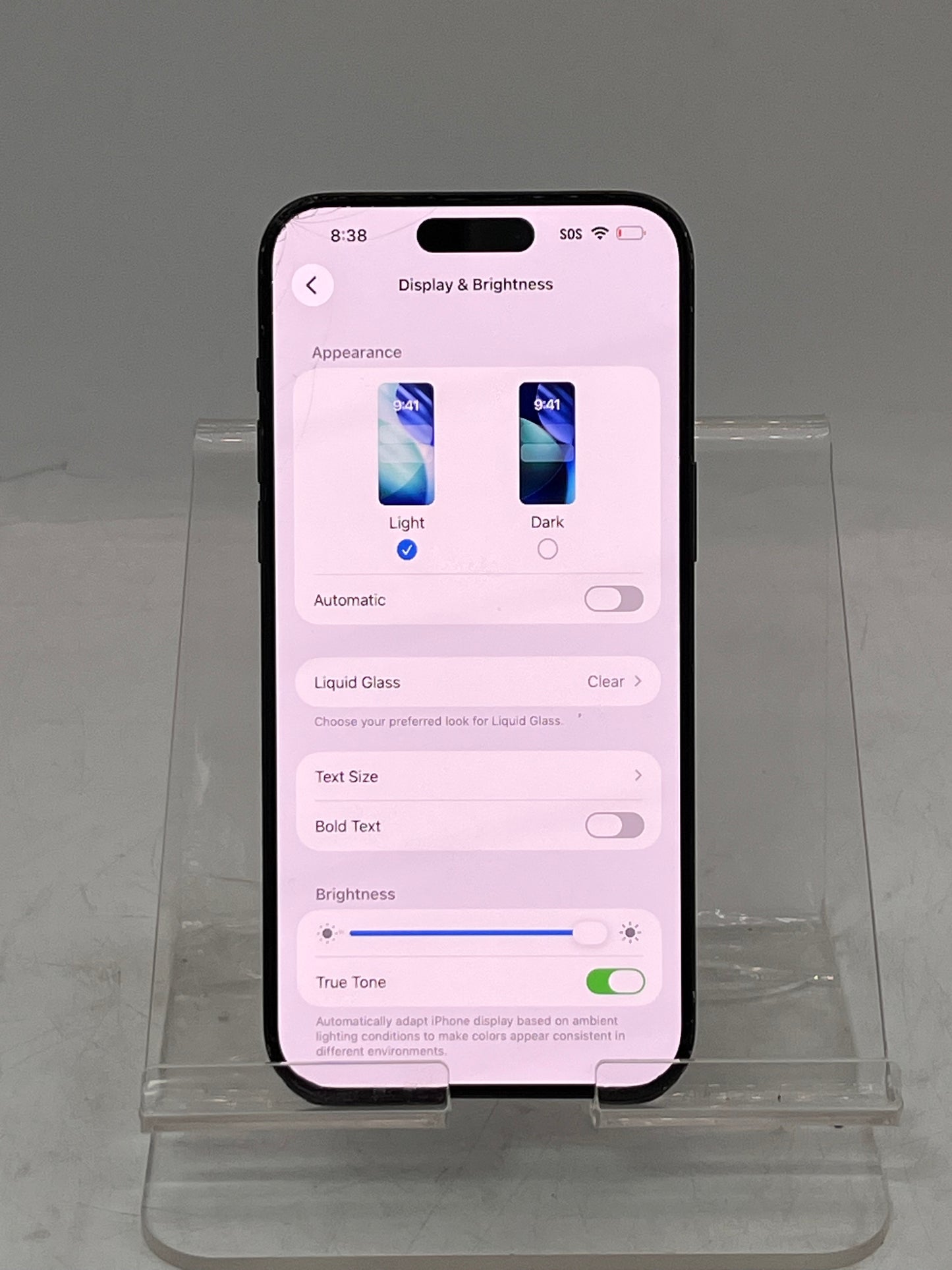 Wifi Only Apple iPhone 15 Pro Max MU663LL/A A2849 256GB Black