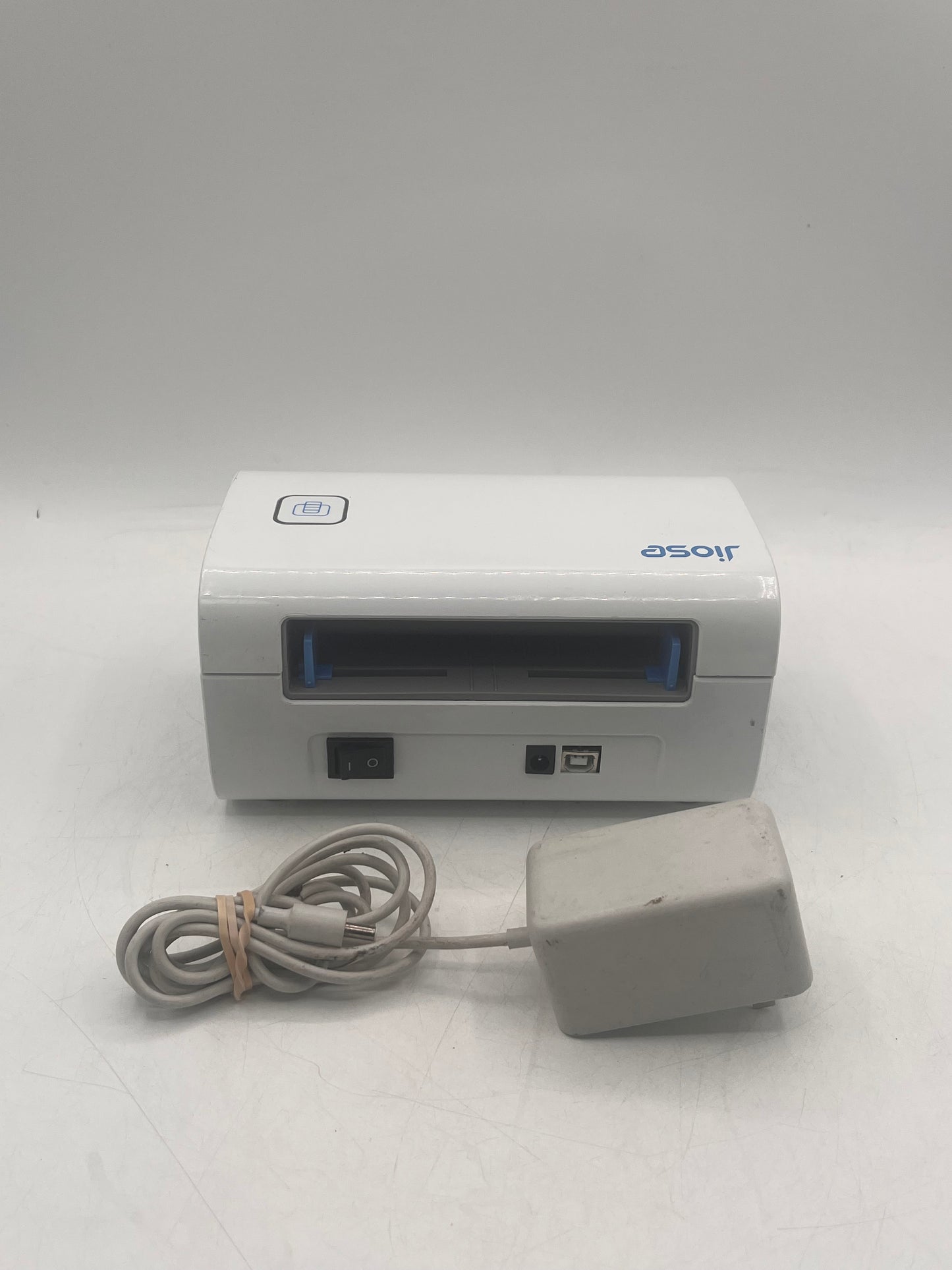 JIOSE J500 Thermal Printer for 4x6 Shipping Labels USB 203 DPI White
