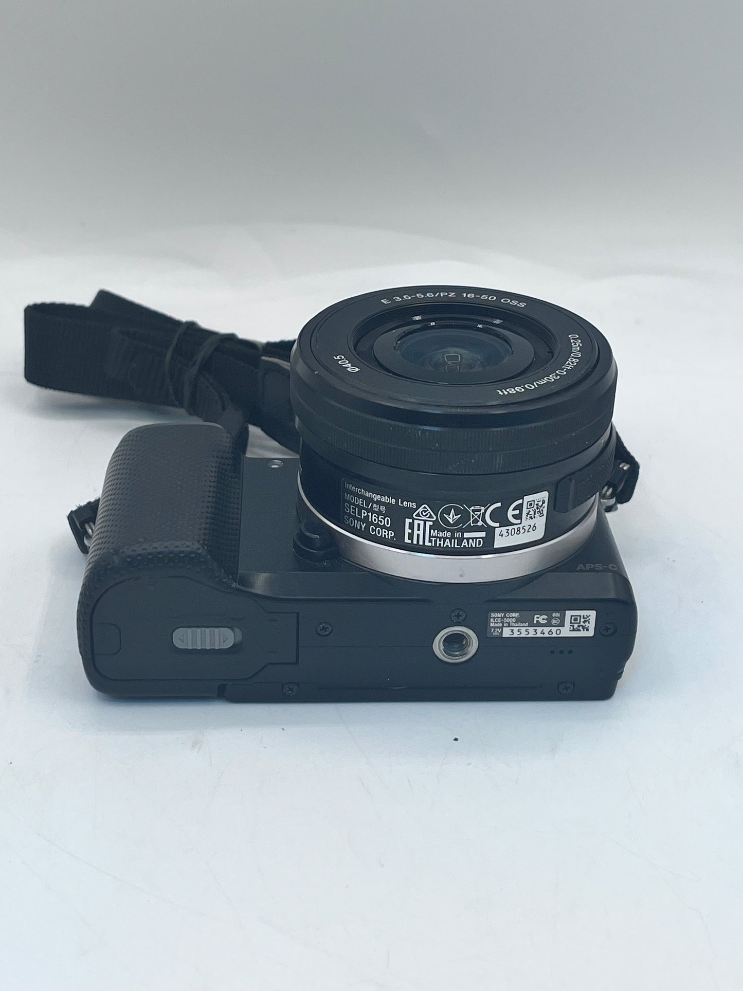 Sony Alpha a5000 Mirrorless Digital Camera with 16-50mm OSS Lens - Black