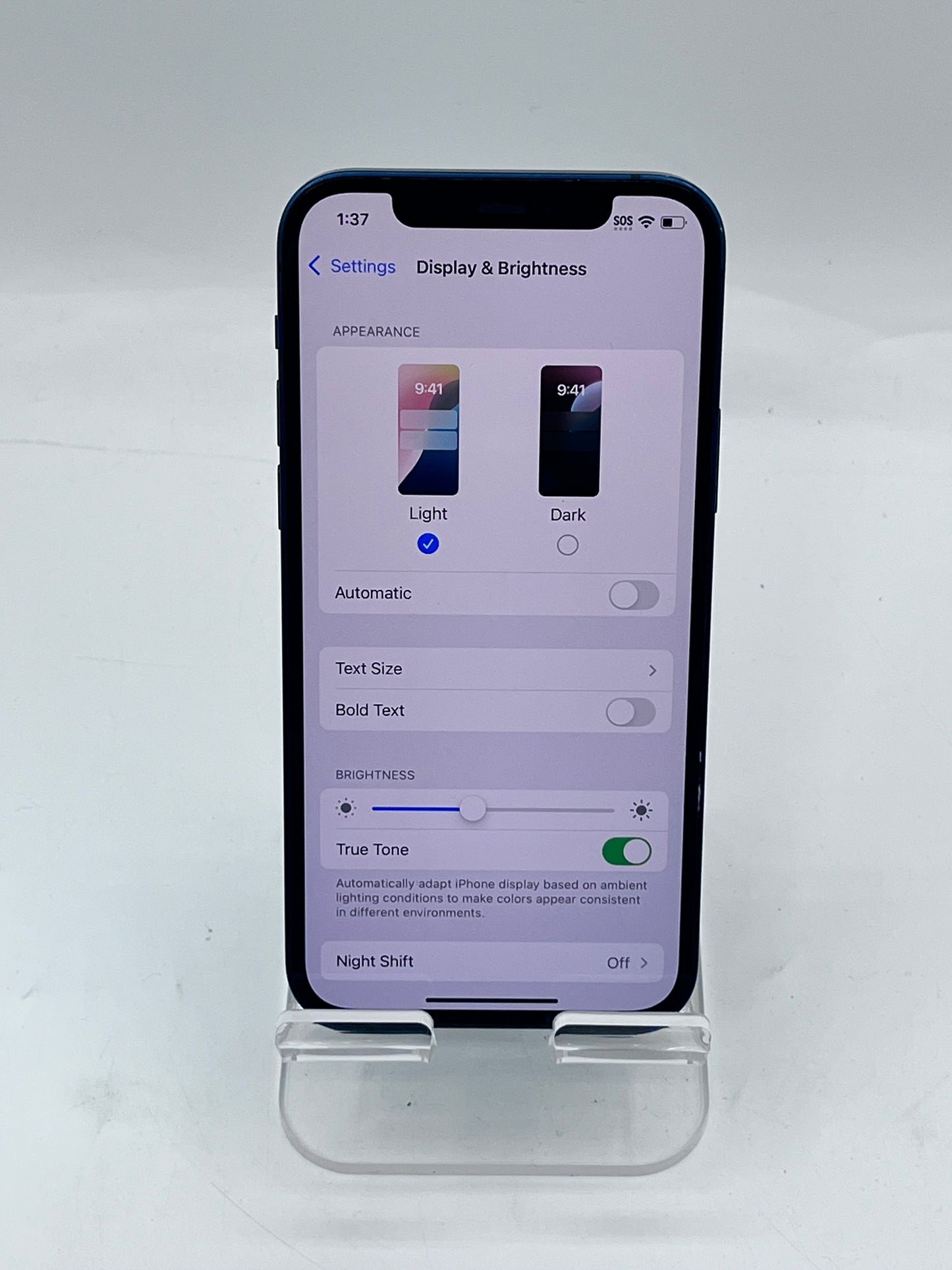 Unlocked Apple iPhone 12 MGH93LL/A A2172 6.1' 64GB - Blue