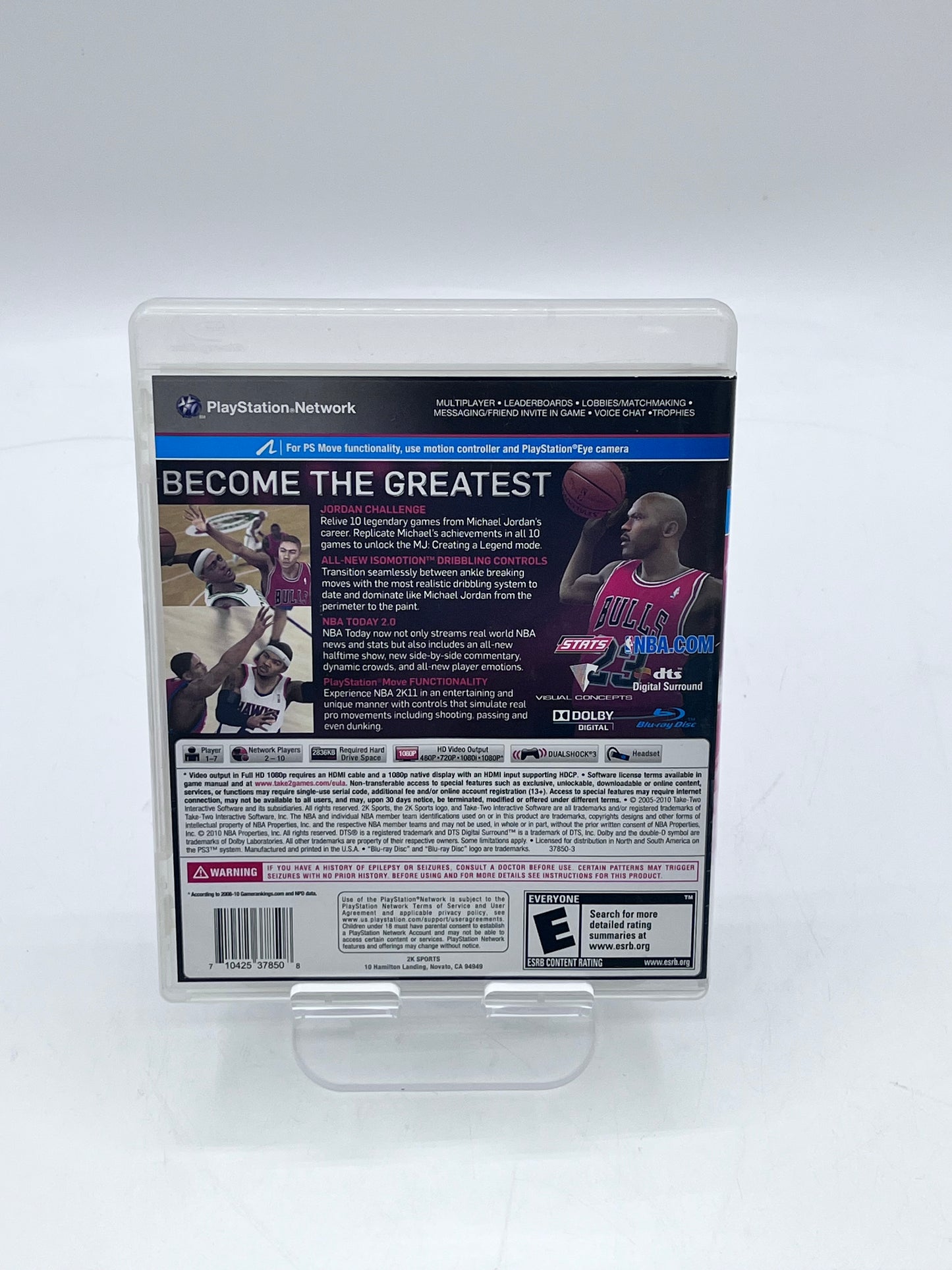 Playstation 3 NBA 2K11 Video Game