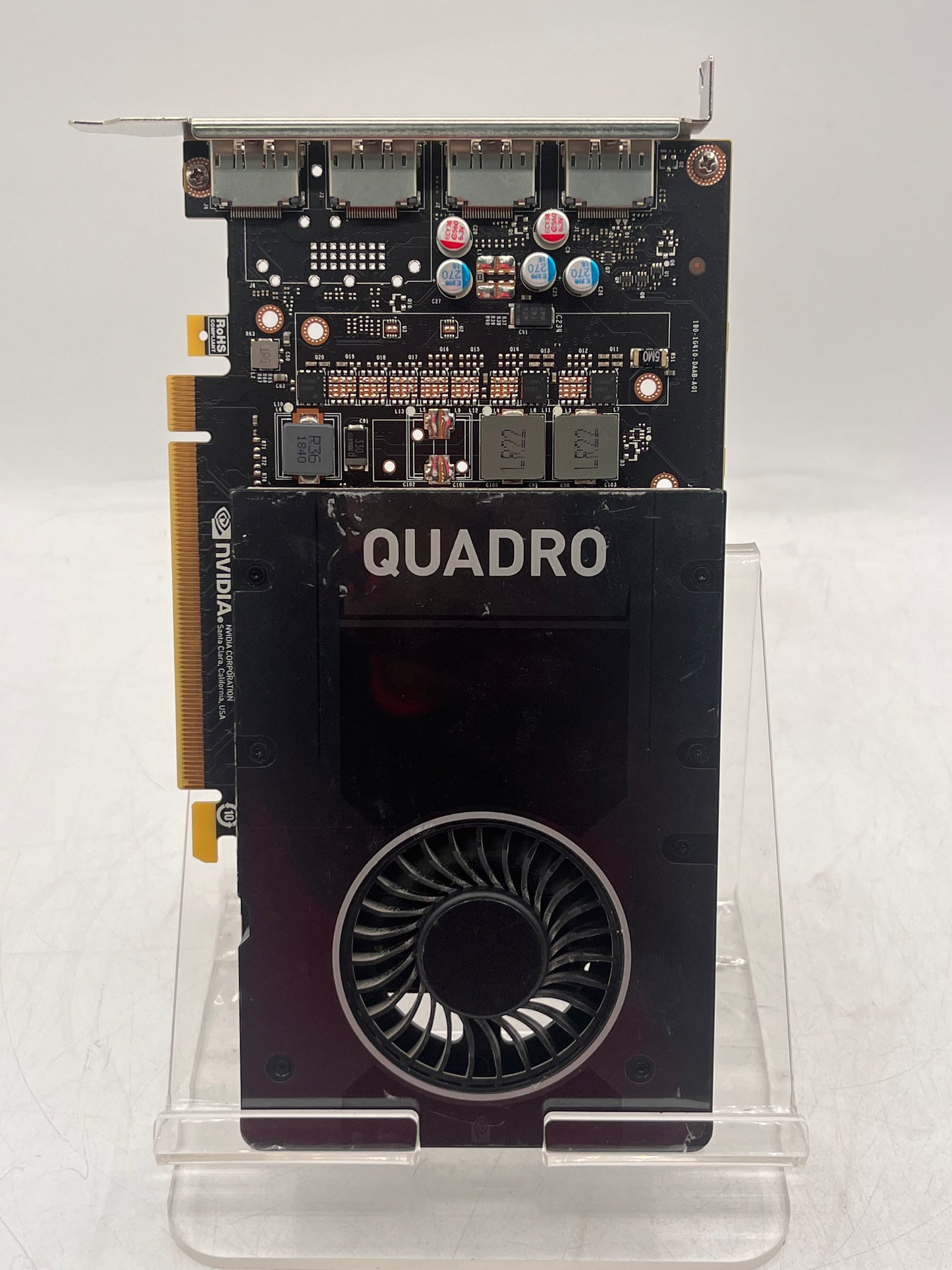 PNY NVIDIA Quadro P2200 5GB GDDR5X Graphics Card - Black