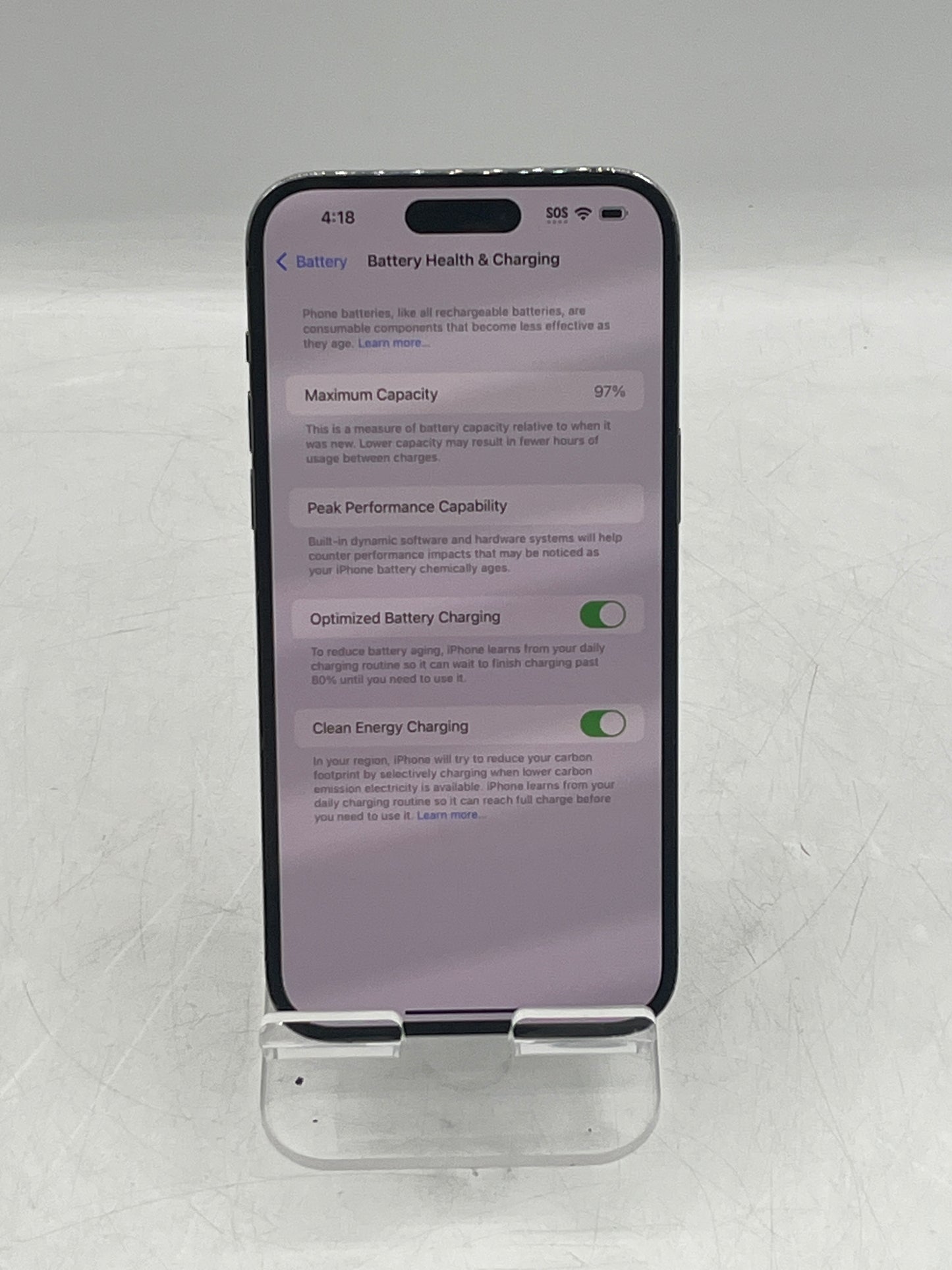 Apple iPhone 14 Pro Max A2651 MQ8W3LL/A 256GB 6GB - Purple