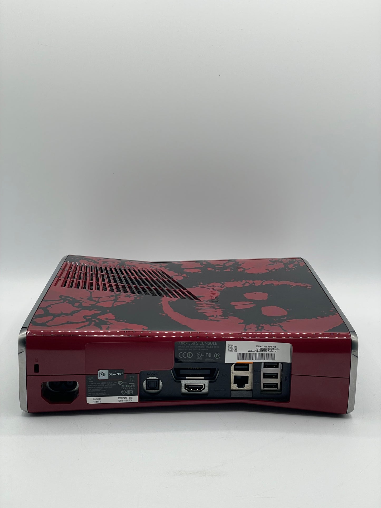 Xbox 360 S Gears of War 3 Limited Edition 320GB Console ONLY TESTED