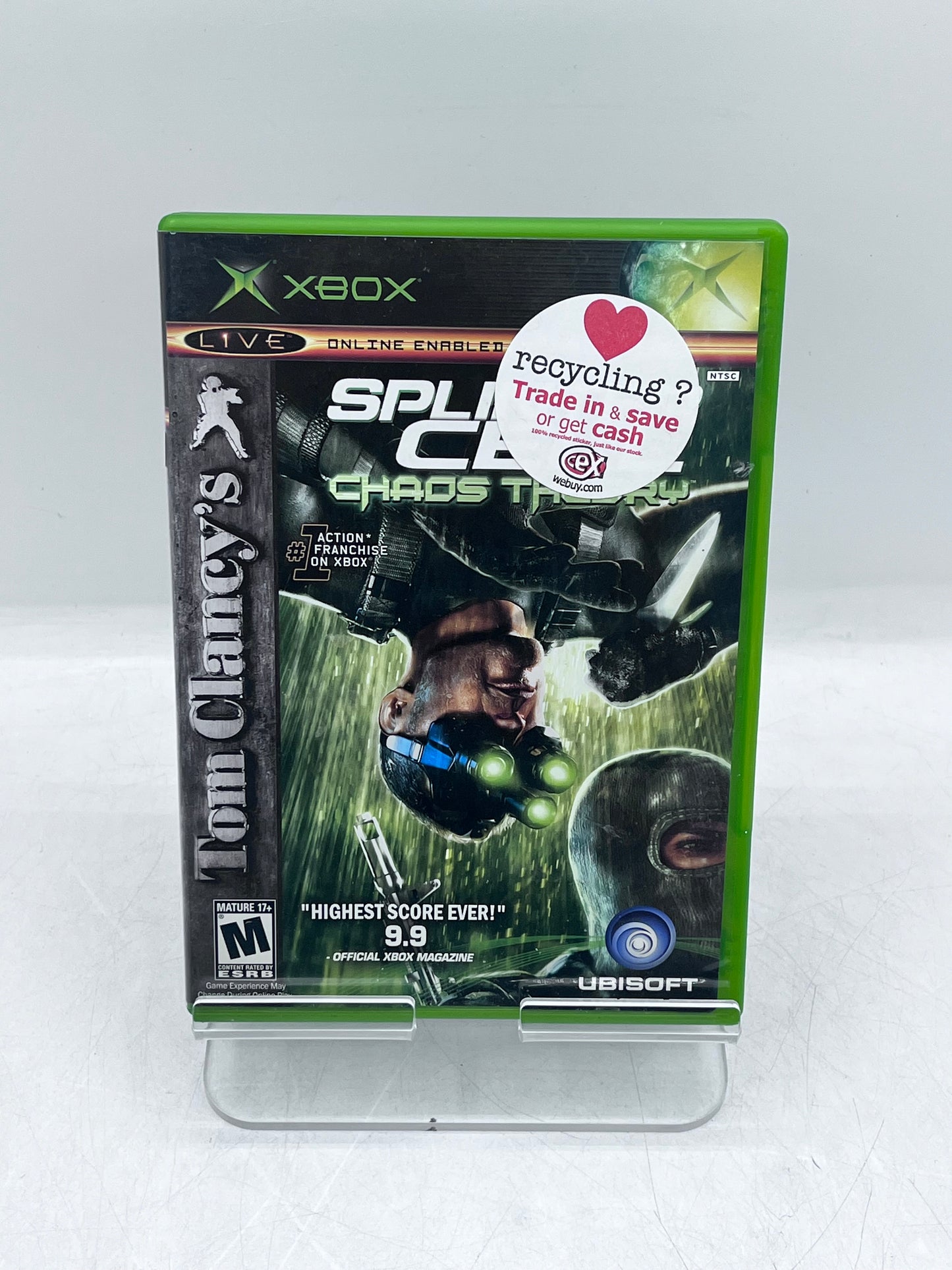 Splinter Cell Chaos Theory - Xbox Video Game - Free Shipping!