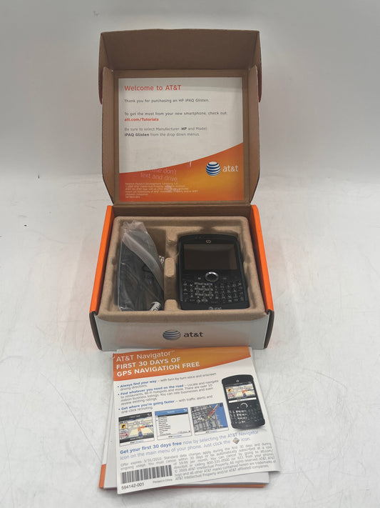AT&T HP iPAQ Glisten Black  Cell Phone 8GB Open Box