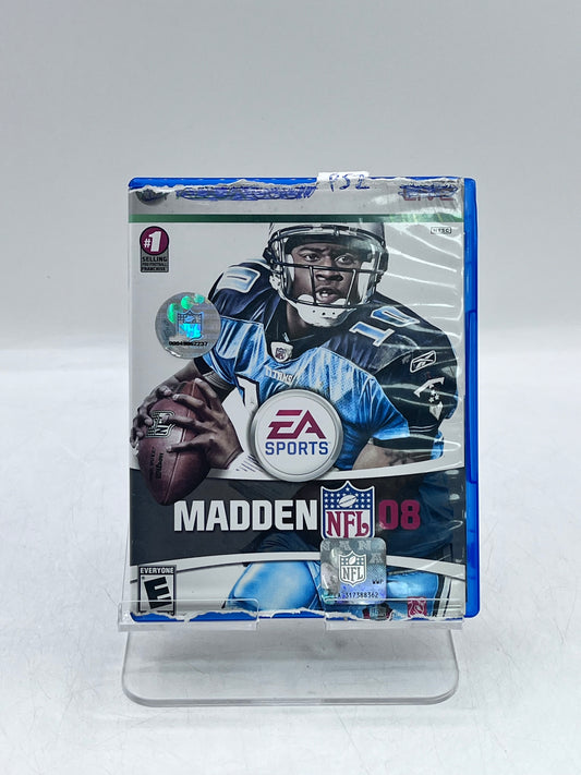Madden NFL 08 PlayStation 2 PS2 Video Game