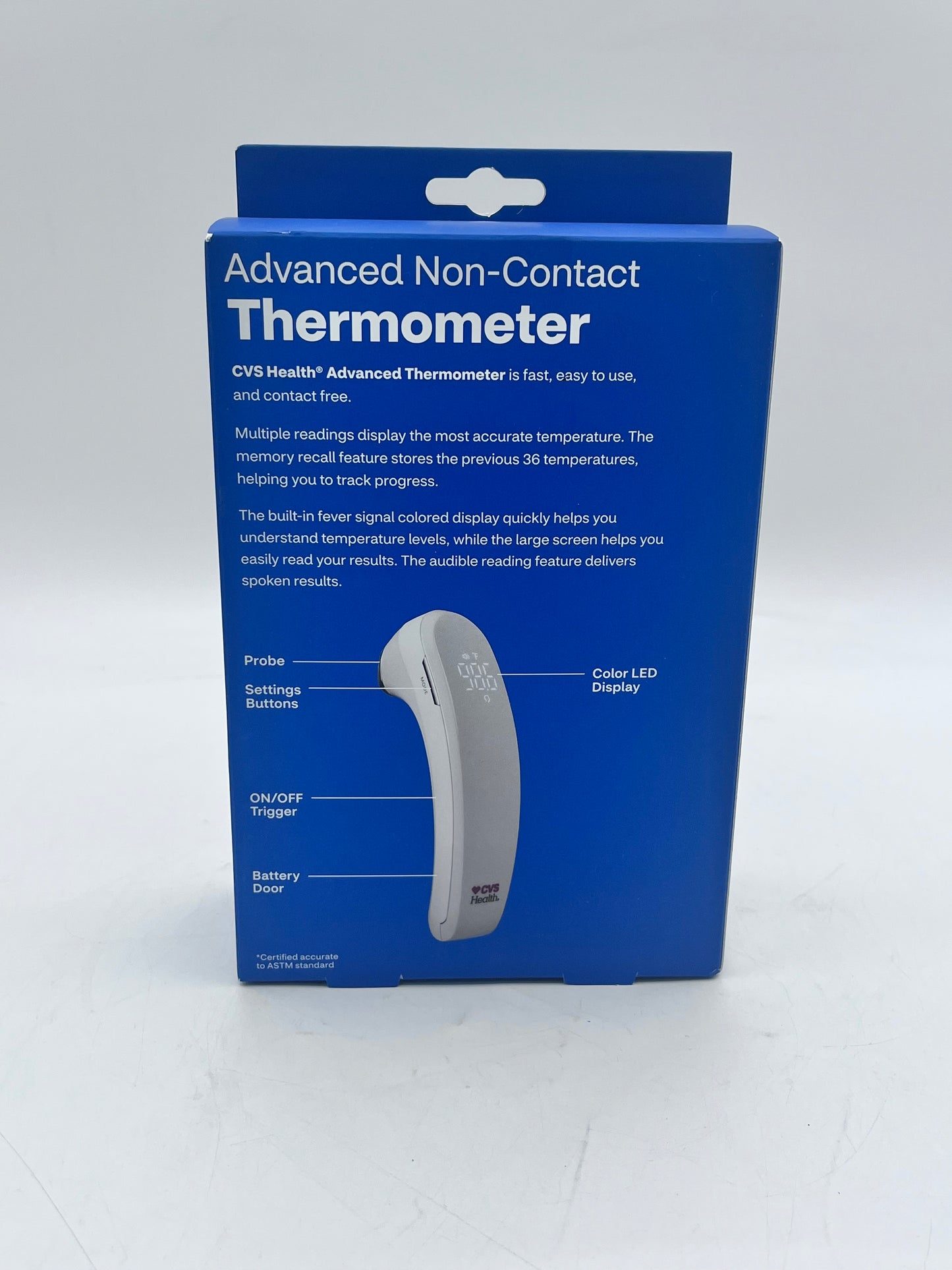 CVS Health No Contact Thermometer White